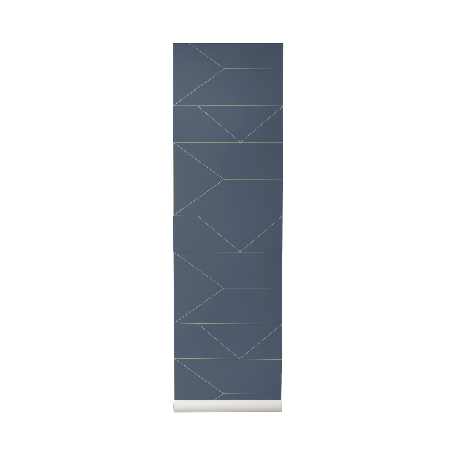 Ferm Living Blue - Wallpaper Papier Peint - Non-Woven Fabric - Designer Trine Andersen