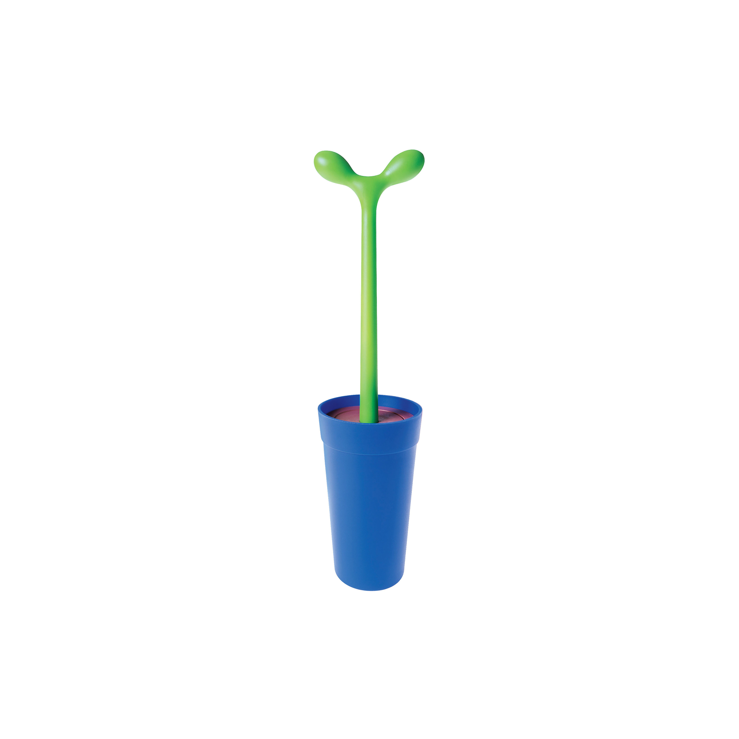 Alessi Unisex Blue - Toilet Brush - Thermoplastic Resin - Designer Stefano Giovannoni