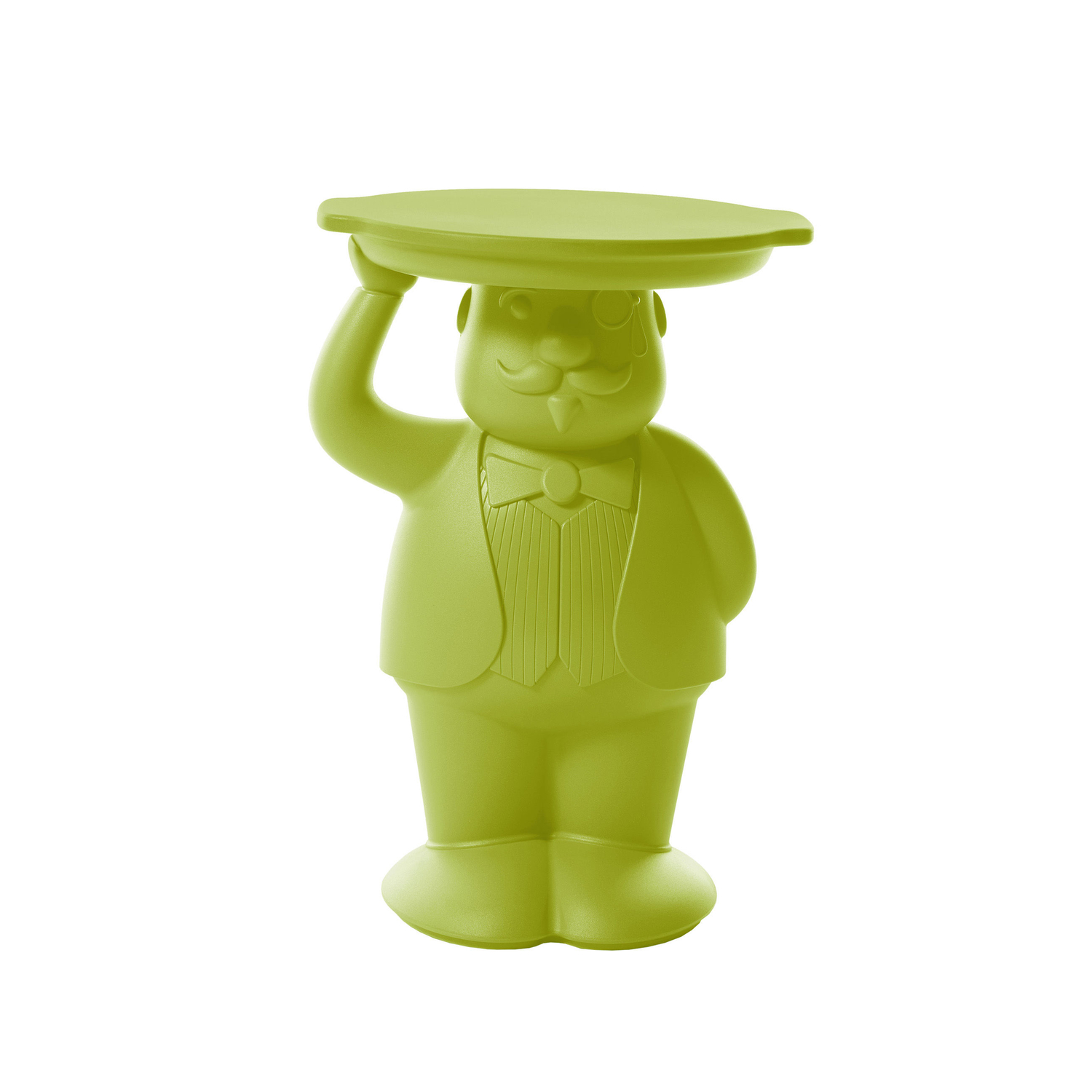 Slide Green - End Table Amanda - Polythene - Designer Favaretto Studio