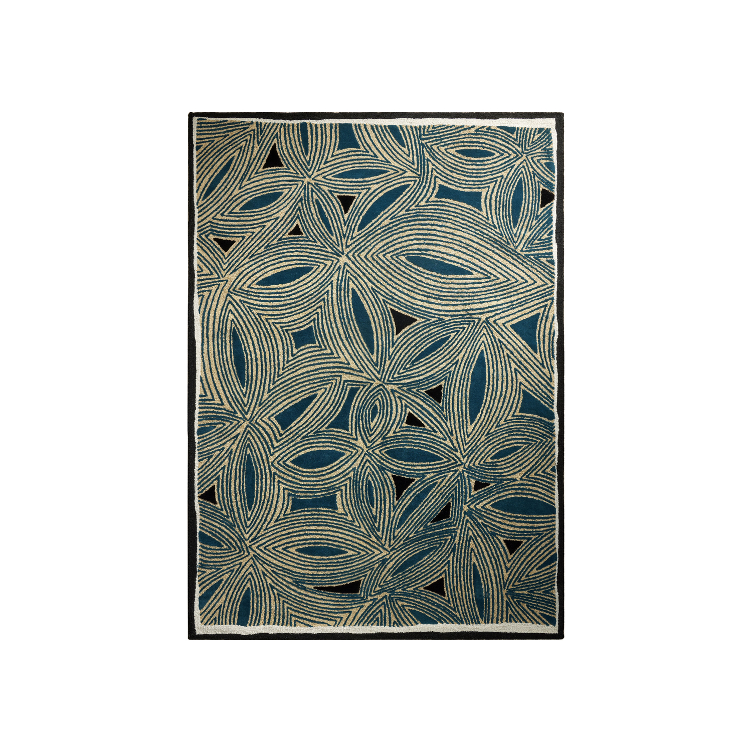 Maison Sarah Lavoine Blue - Rug Sombra - Hessian - Designer Sarah Lavoine