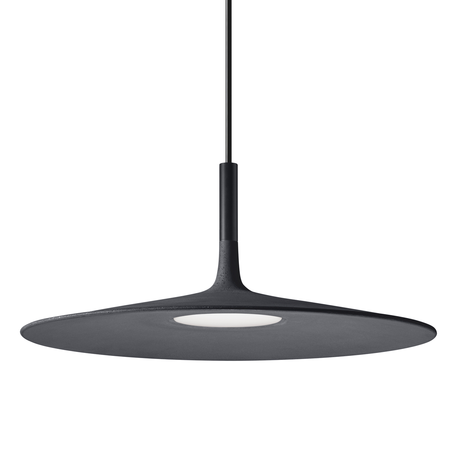 Foscarini Black - Pendant Aplomb - Lacquered Polycarbonate - Designer Lucidipevere Studio