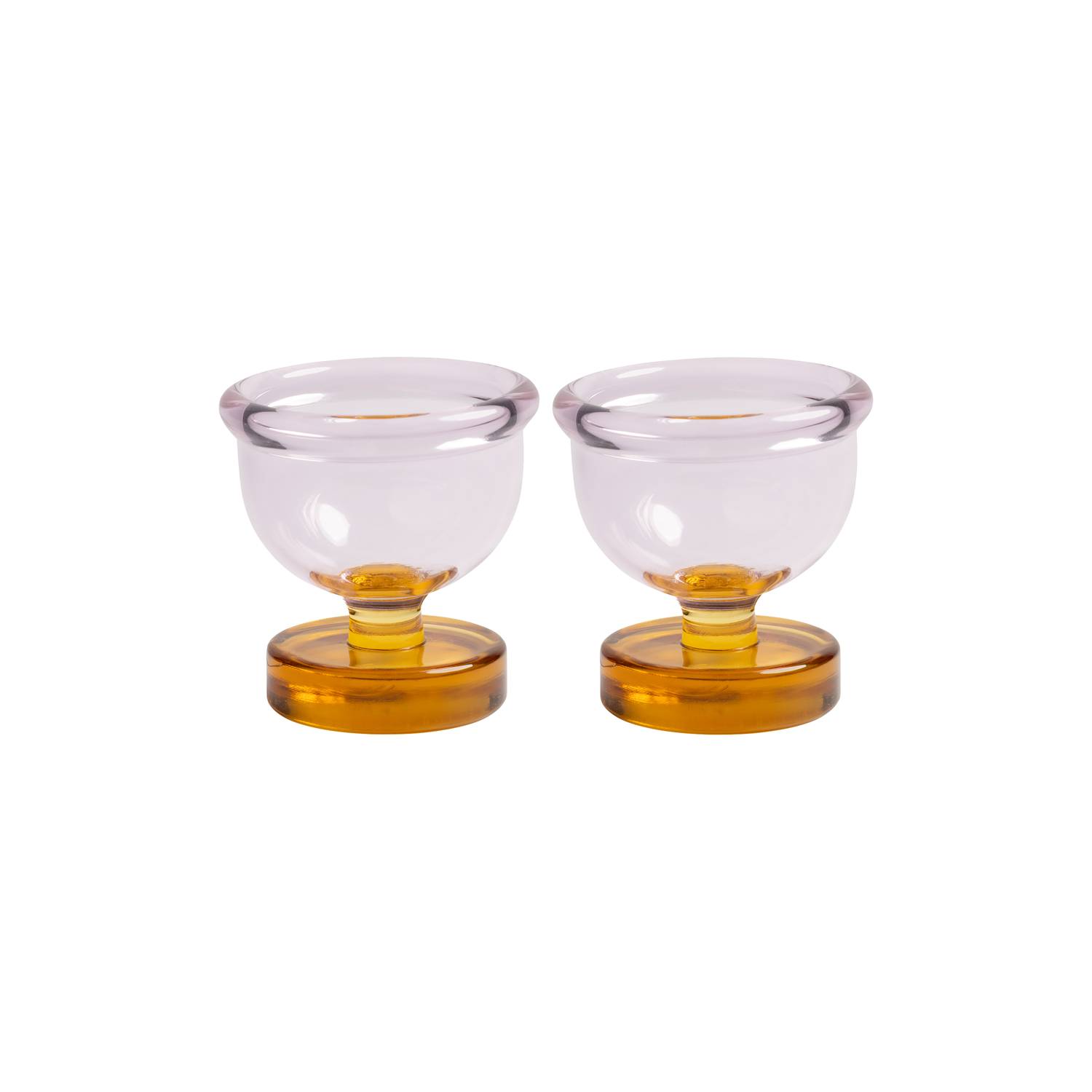 Klevering Pink & - Set Of 2 Cantine - Borosilicated Glass