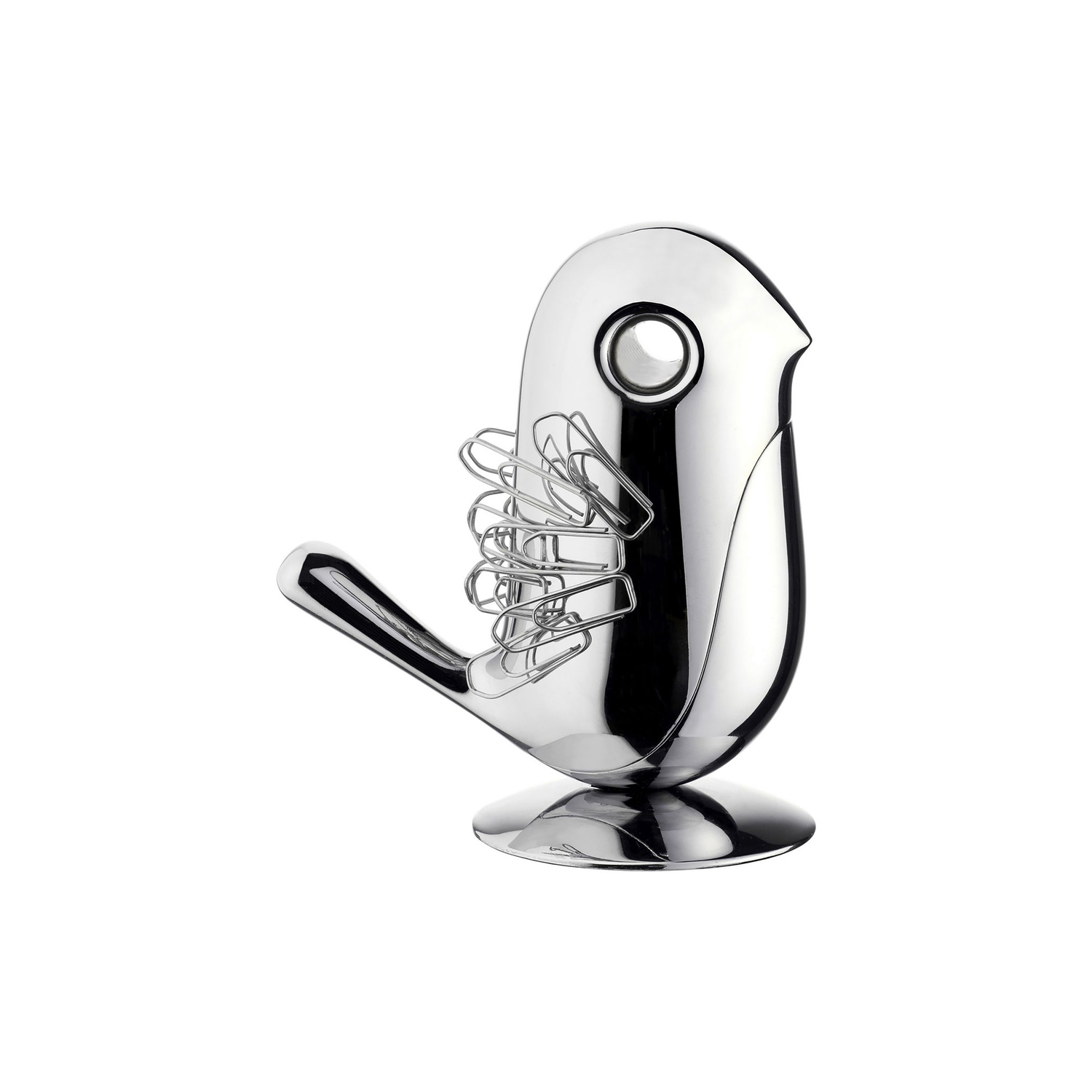Alessi - Paperclip Magnet - Metal - Chromed Zamak - Designer Rodrigo Torres
