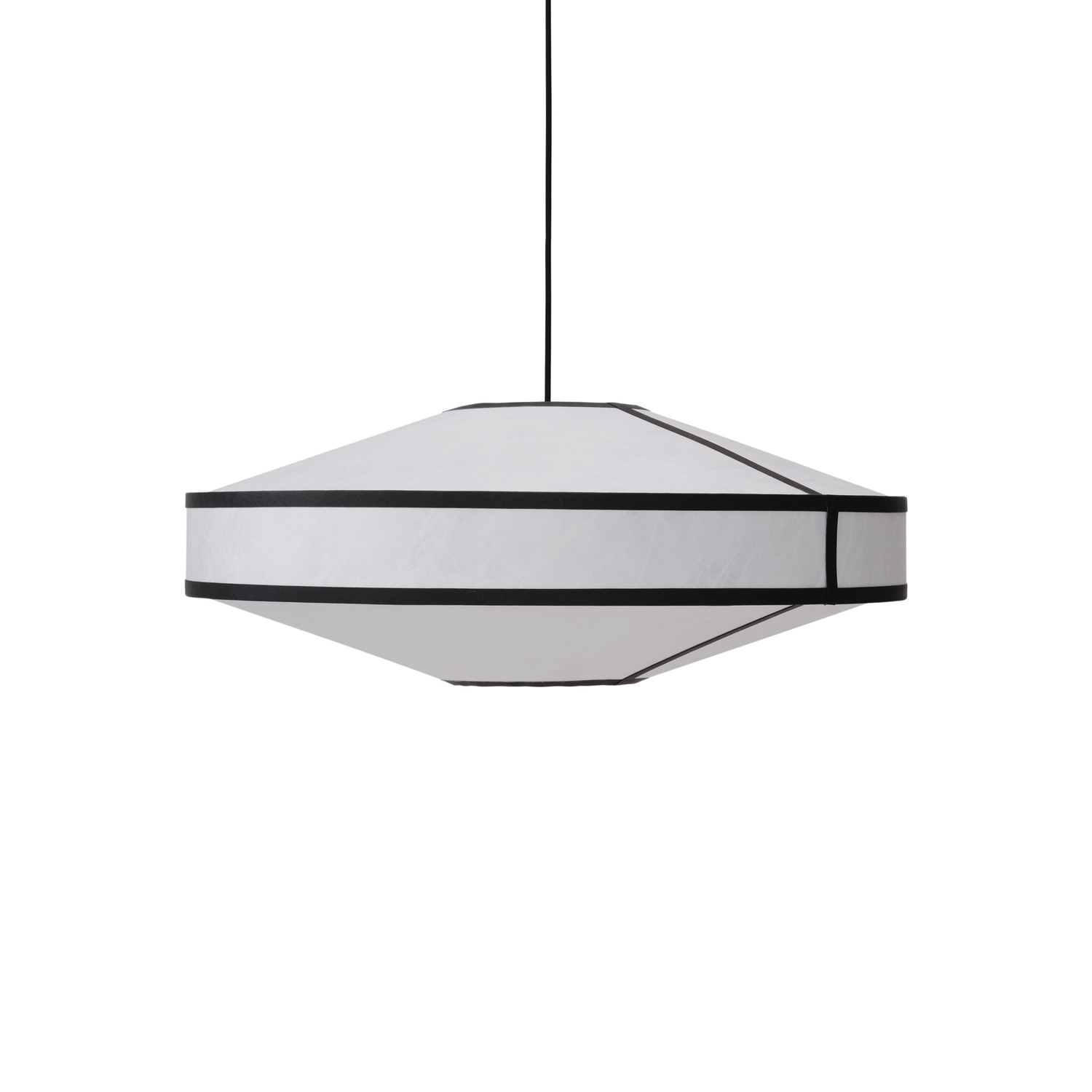 New Works Black - Pendant Kite - Tyvek - Designer Panter & Tourron