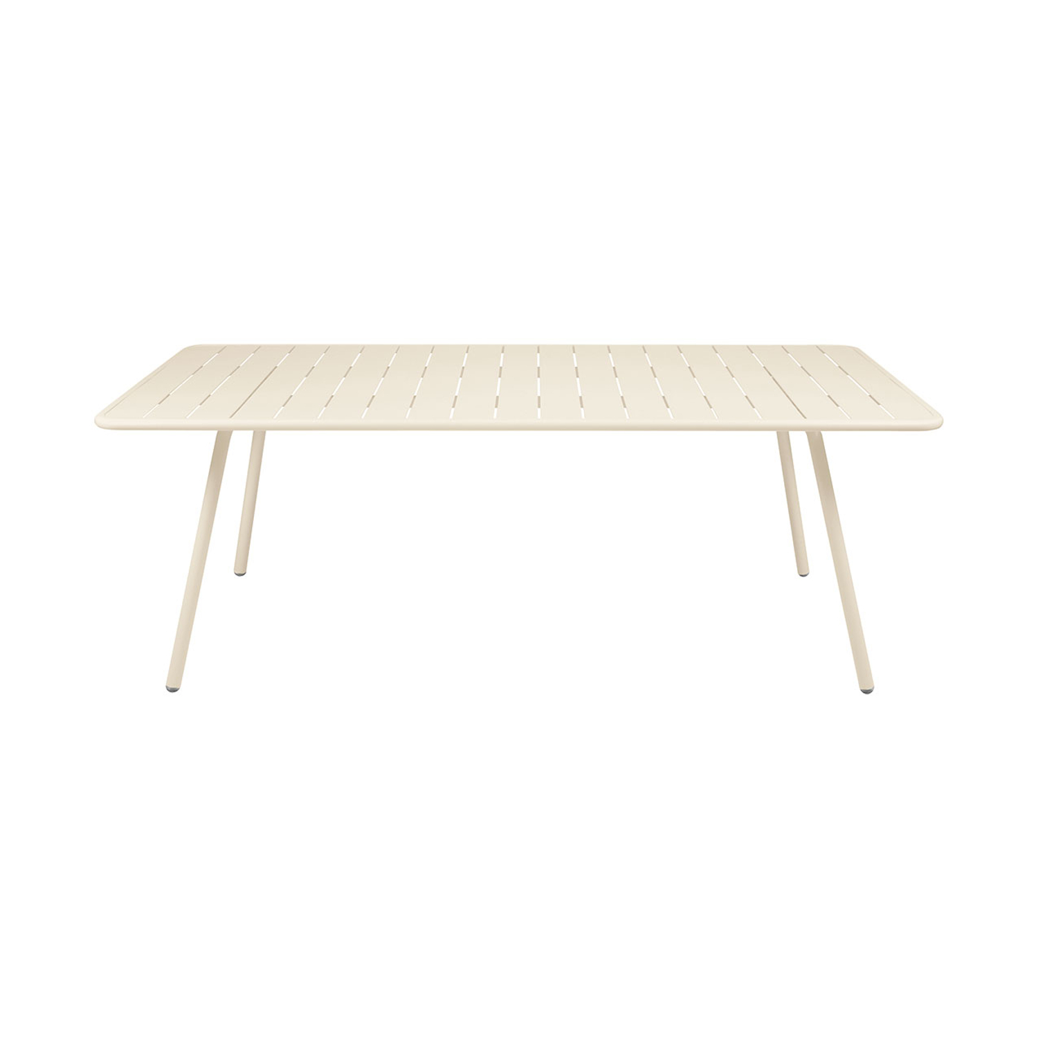 Fermob - Table rectangulaire Luxembourg - Beige - Aluminium - Designer Frédéric Sofia