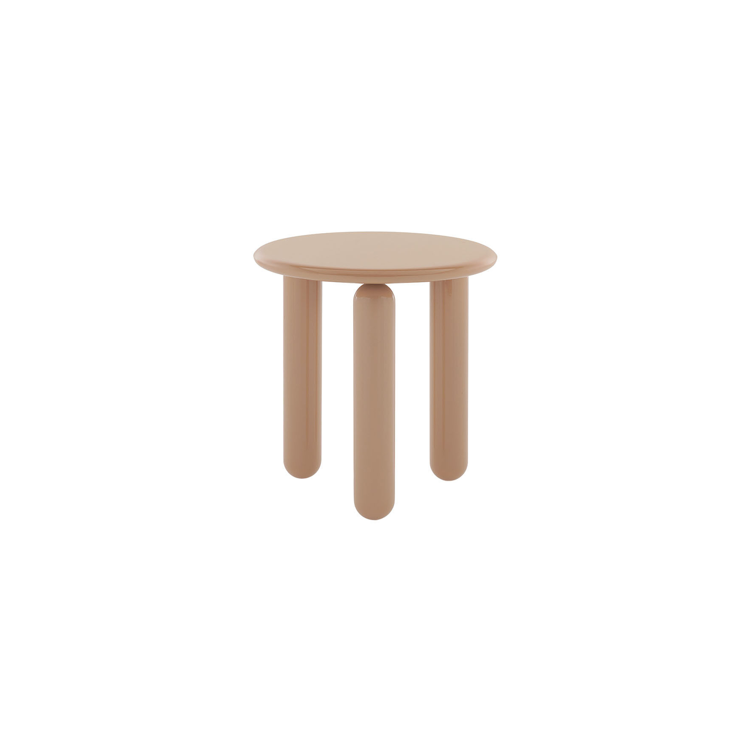 Kartell Beige - Coffee Table Undique - Lacquered Mdf - Designer Patricia Urquiola