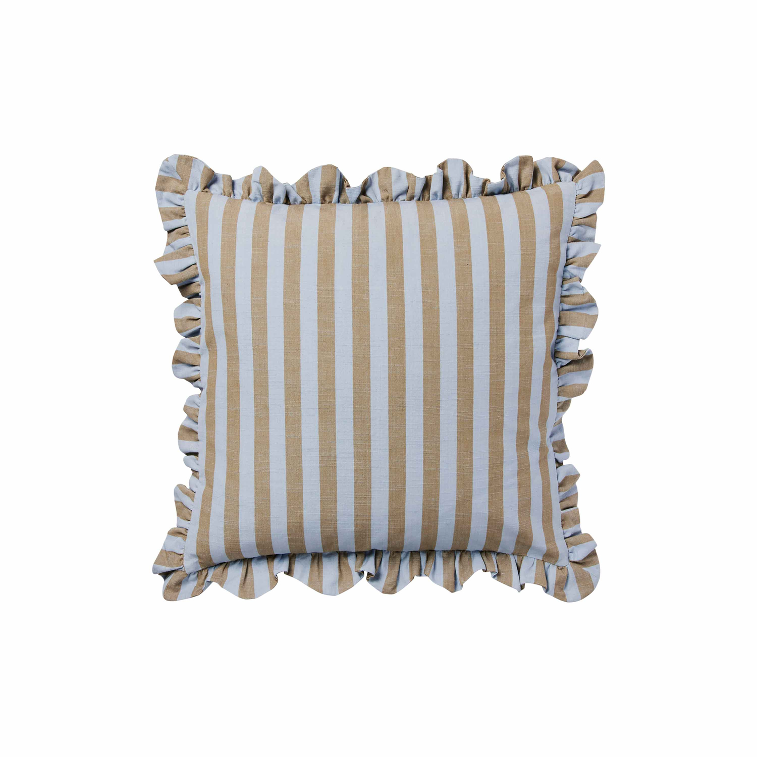 Broste Copenhagen Blue - Cushion Cover Ina - Cotton