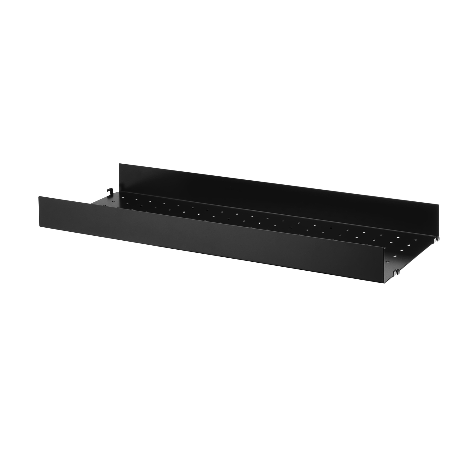 String Furniture - Regal String System - Schwarz - Stahl - Designer Nils Strinning