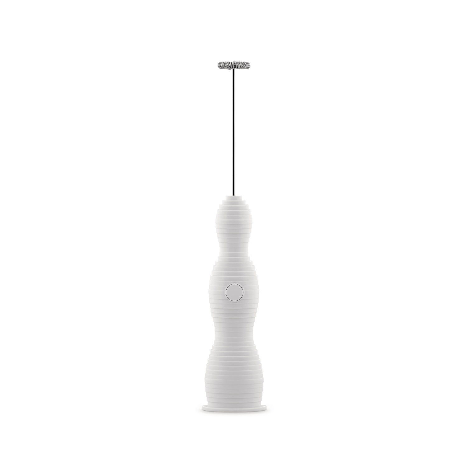 Alessi - Milchaufschäumer Pulcina - Weiß - Abs - Designer Michele De Lucchi