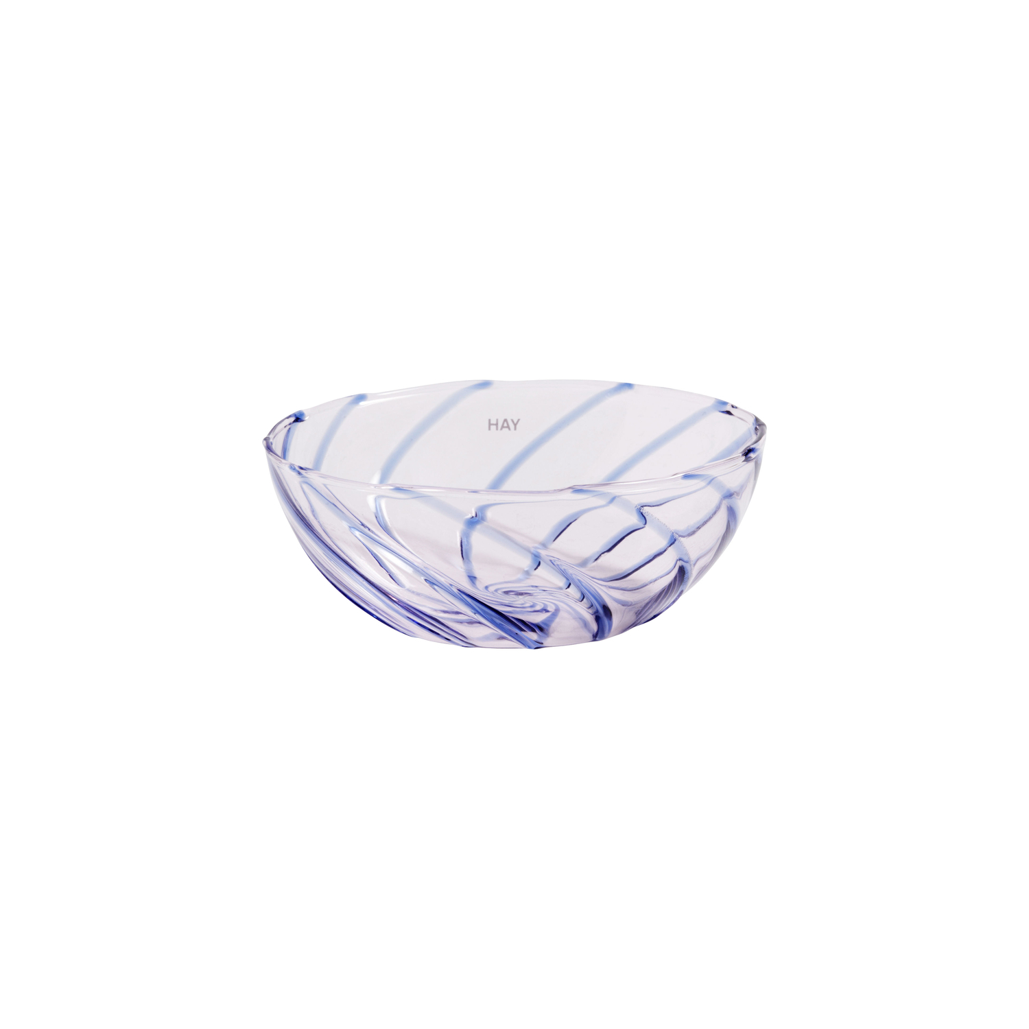 Hay Light/Blue - Set Of 2 - Glass Spin - Transparent - Borosilicated Glass