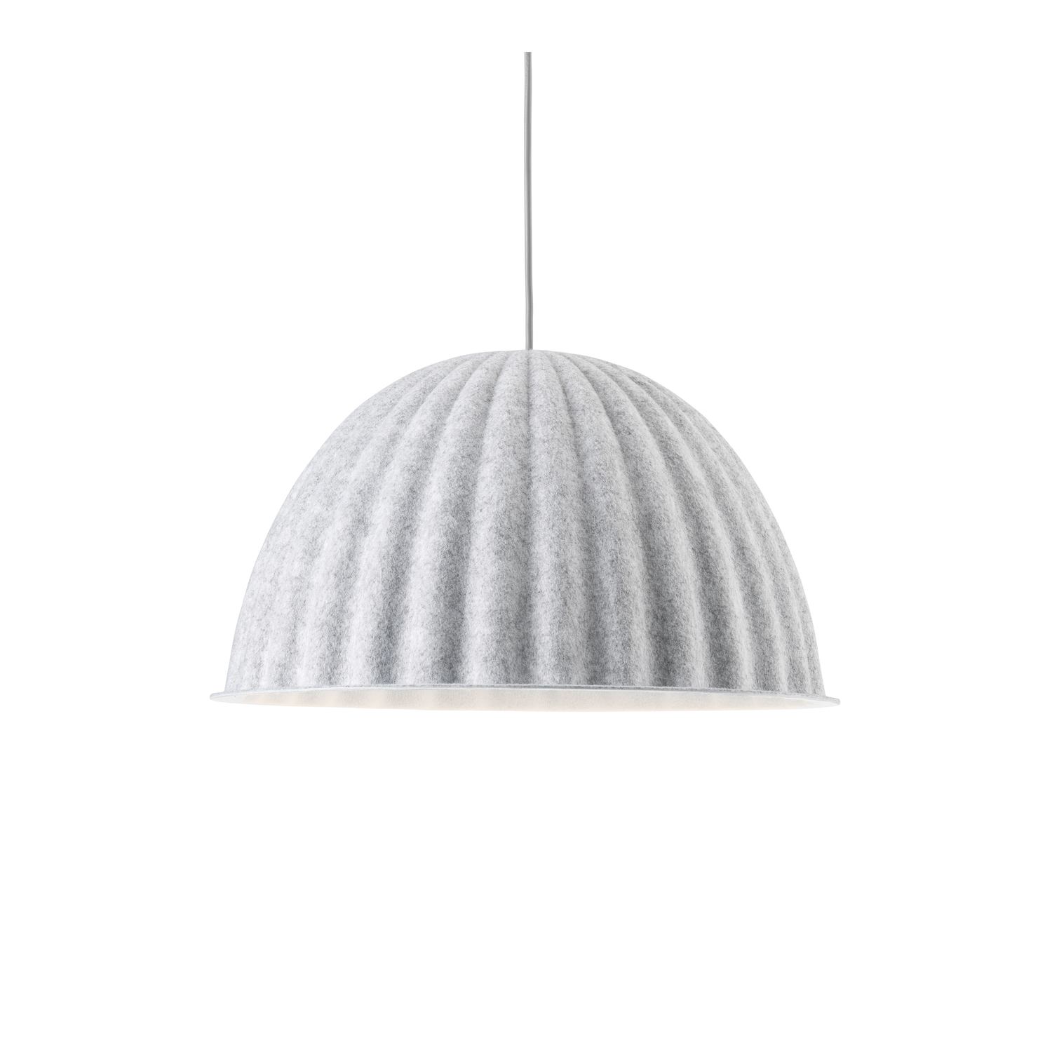 Muuto - Acoustic Suspension Under The Bell - White - Recycled Pet Felt - Designer Iskos-Berlin
