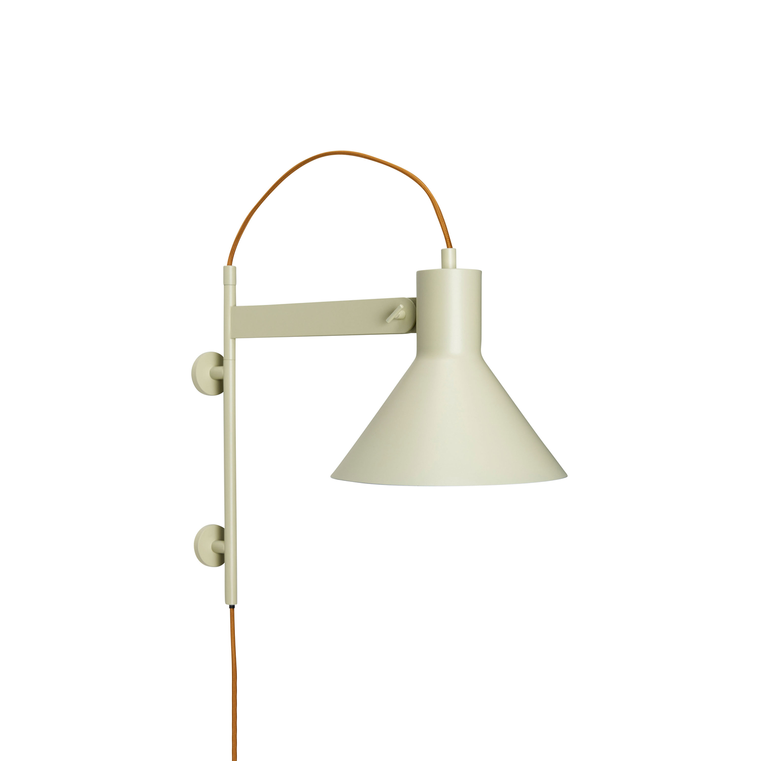 Hübsch Light/Green - Swivel Wall Studio - Lacquered Iron - Image 1