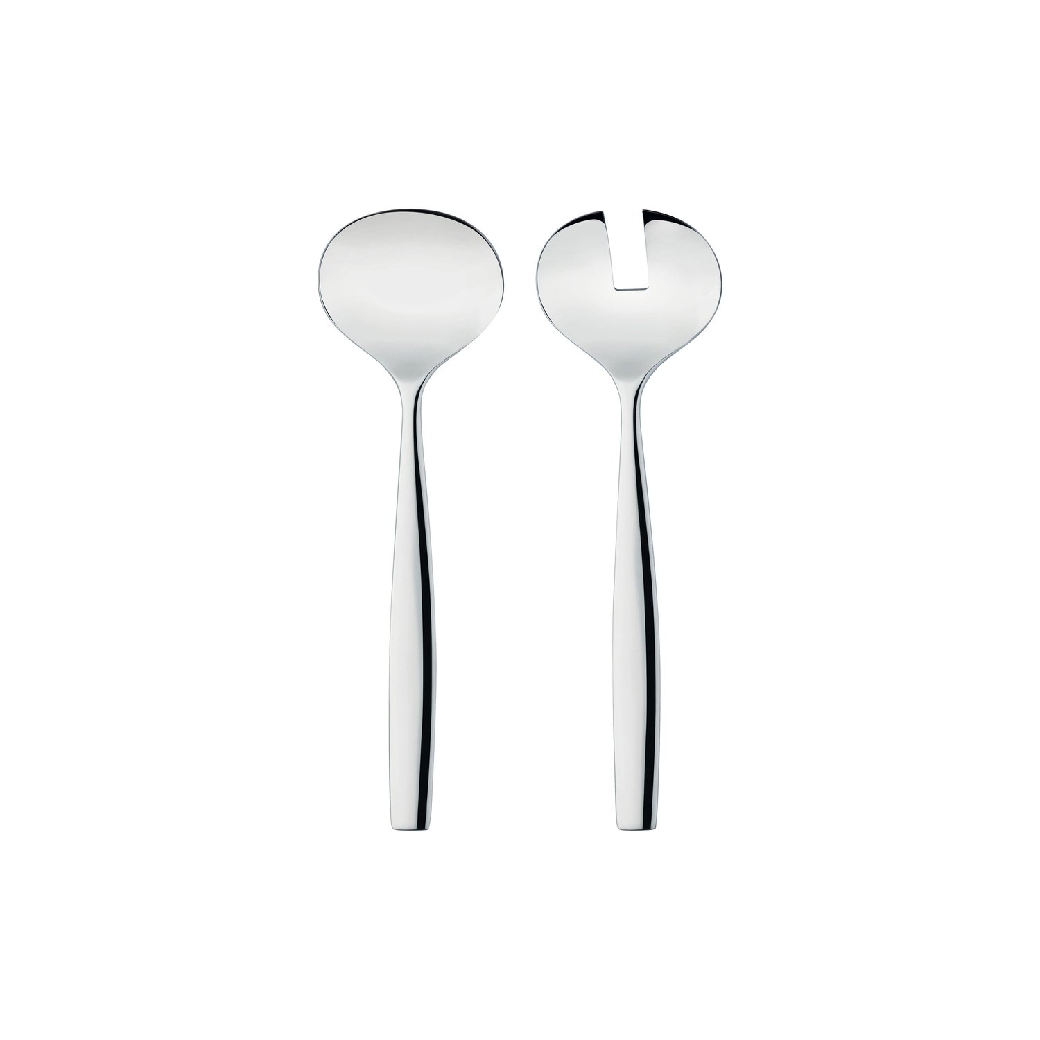 Alessi Gold/Green - Salad Servers Dressed - Metal - Stainless Steel - Designer Marcel Wanders