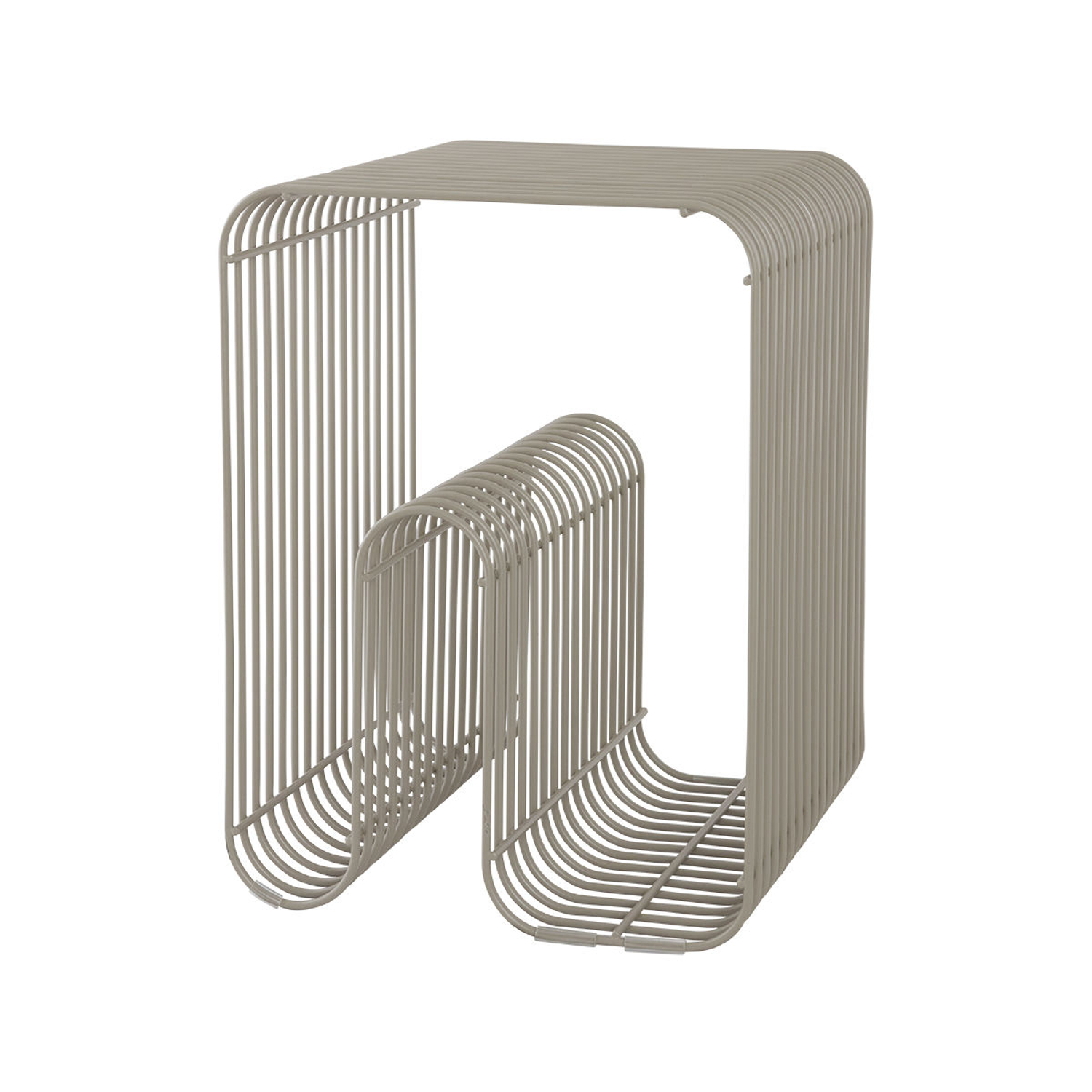 Aytm Beige - Stool Curva - Steel