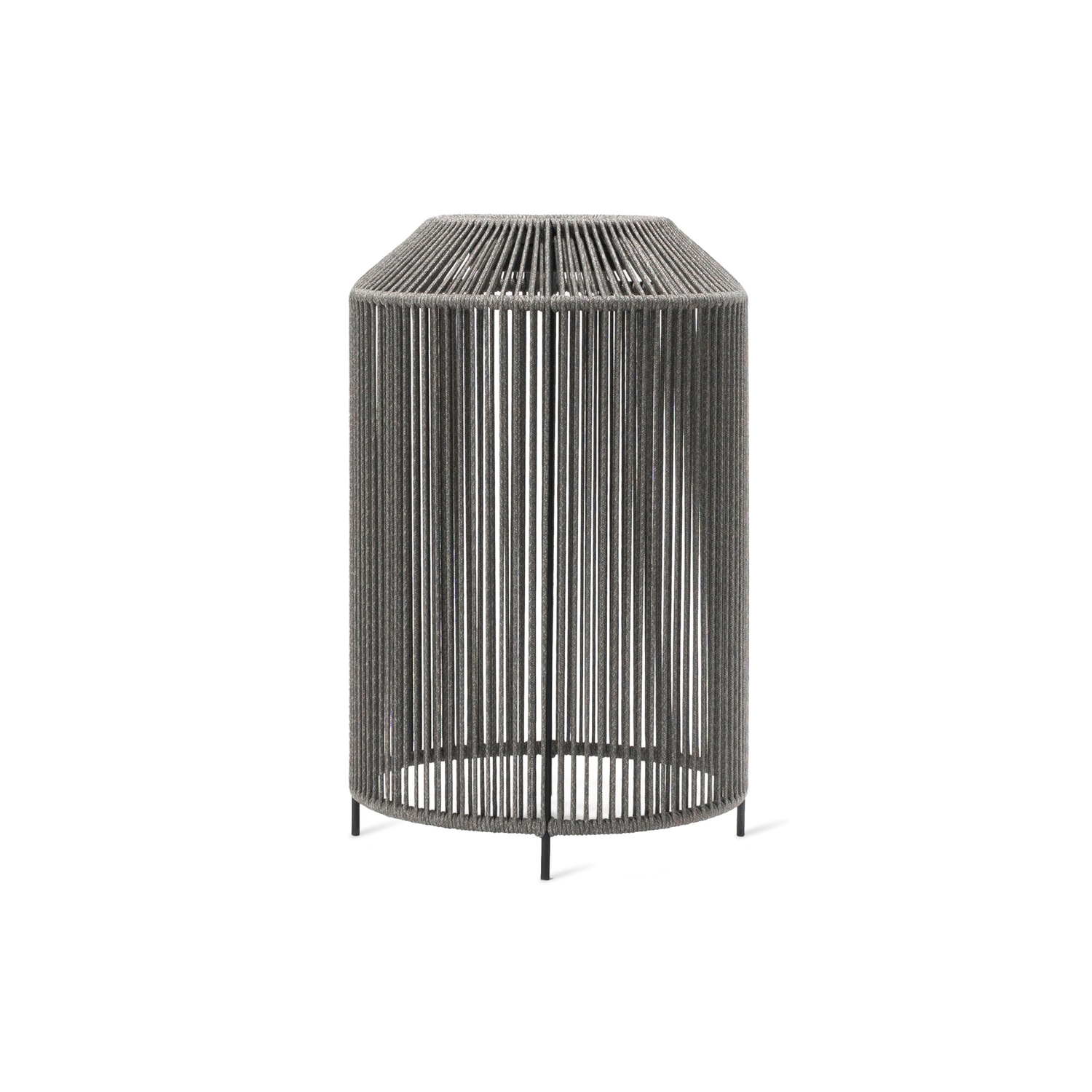 Vincent Sheppard - Lampe extérieur sans fil rechargeable Mora - Gris - Corde polypropylène - Designer Studio Segers
