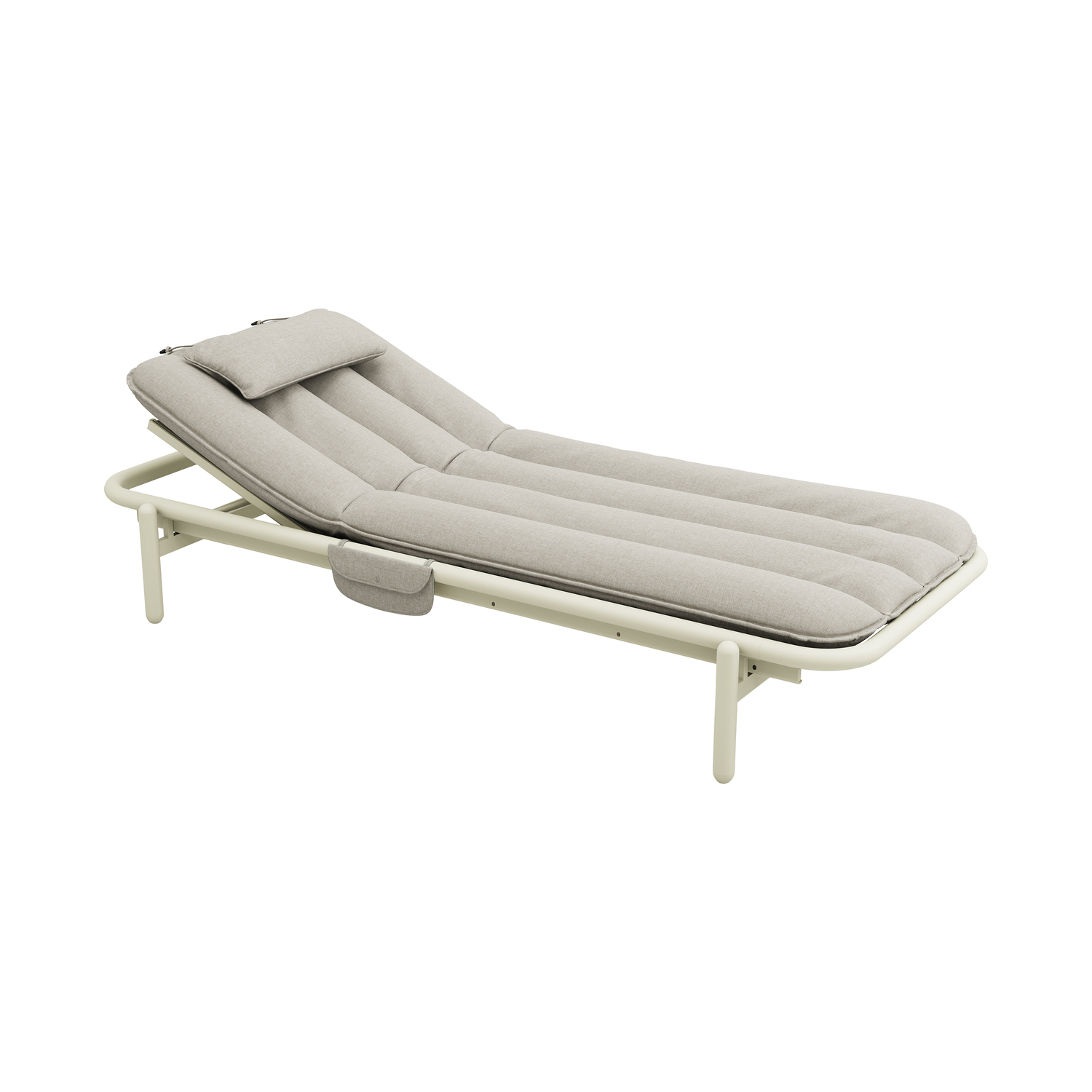 Fatboy - Transat inclinable Sunbun - Gris - Tissu oléfine