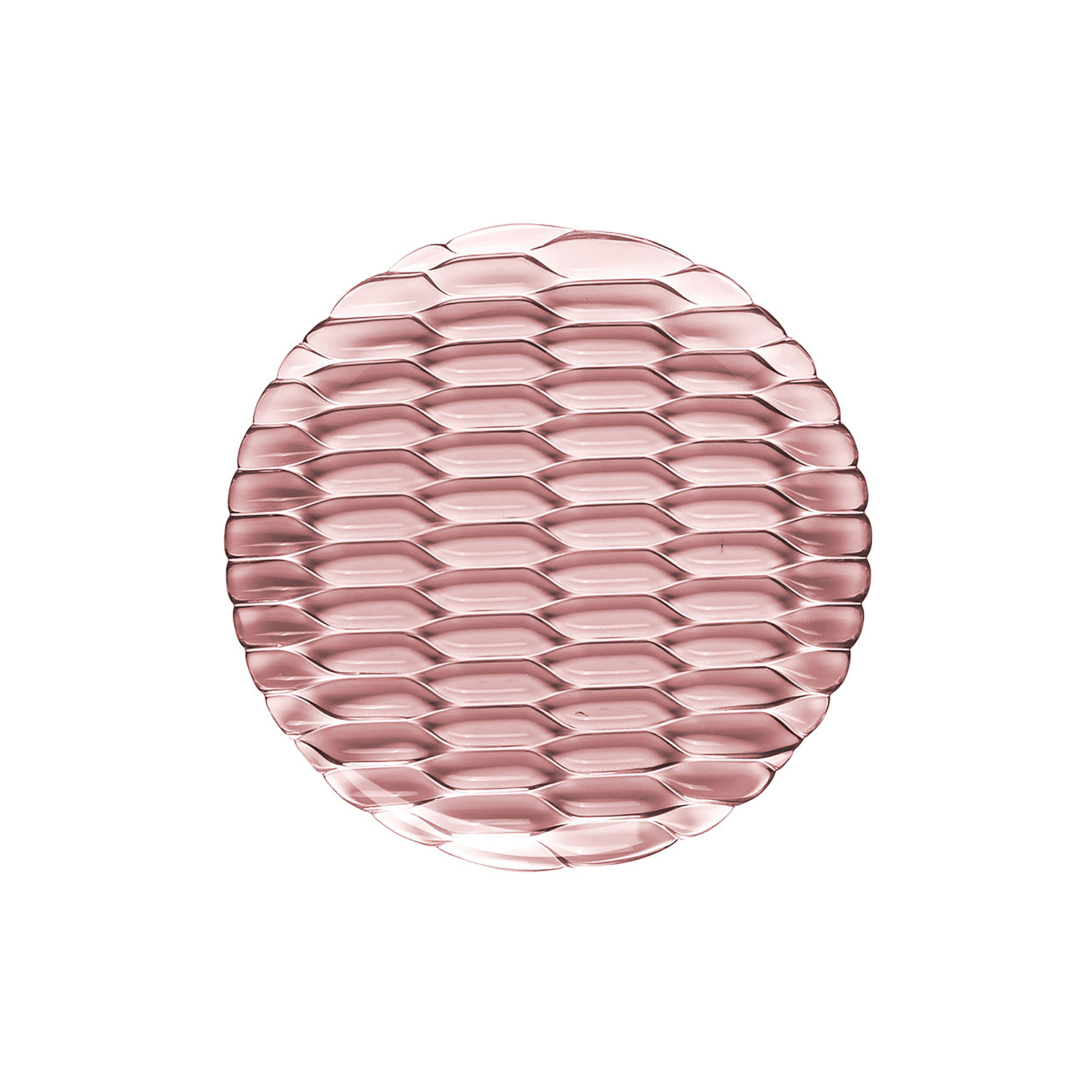 Kartell - Assiette à dessert Jellies Family - Rose - Technopolymère thermoplastique - Designer Patricia Urquiola Kartell - Assiette à dessert Jellies Family - Rose - Technopolymère thermoplastique - Designer Patricia Urquiola