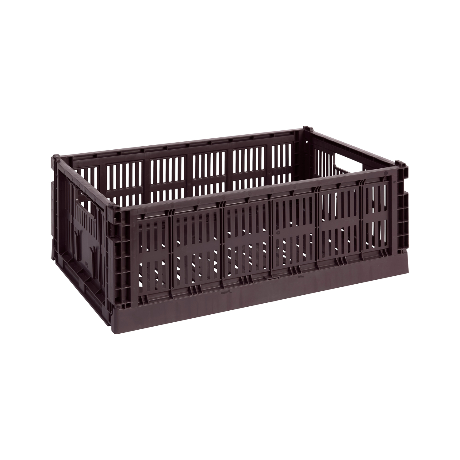 Hay Red - Basket Colour Crate - Recycled Polypropylene - Designer Studio