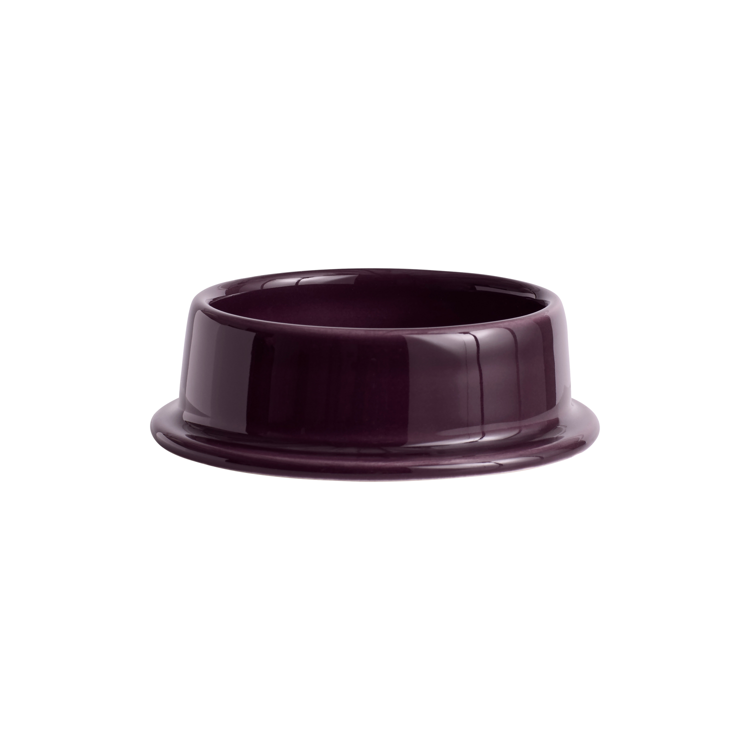 Hay Purple - Candle Stick Column - Enamelled Earthenware