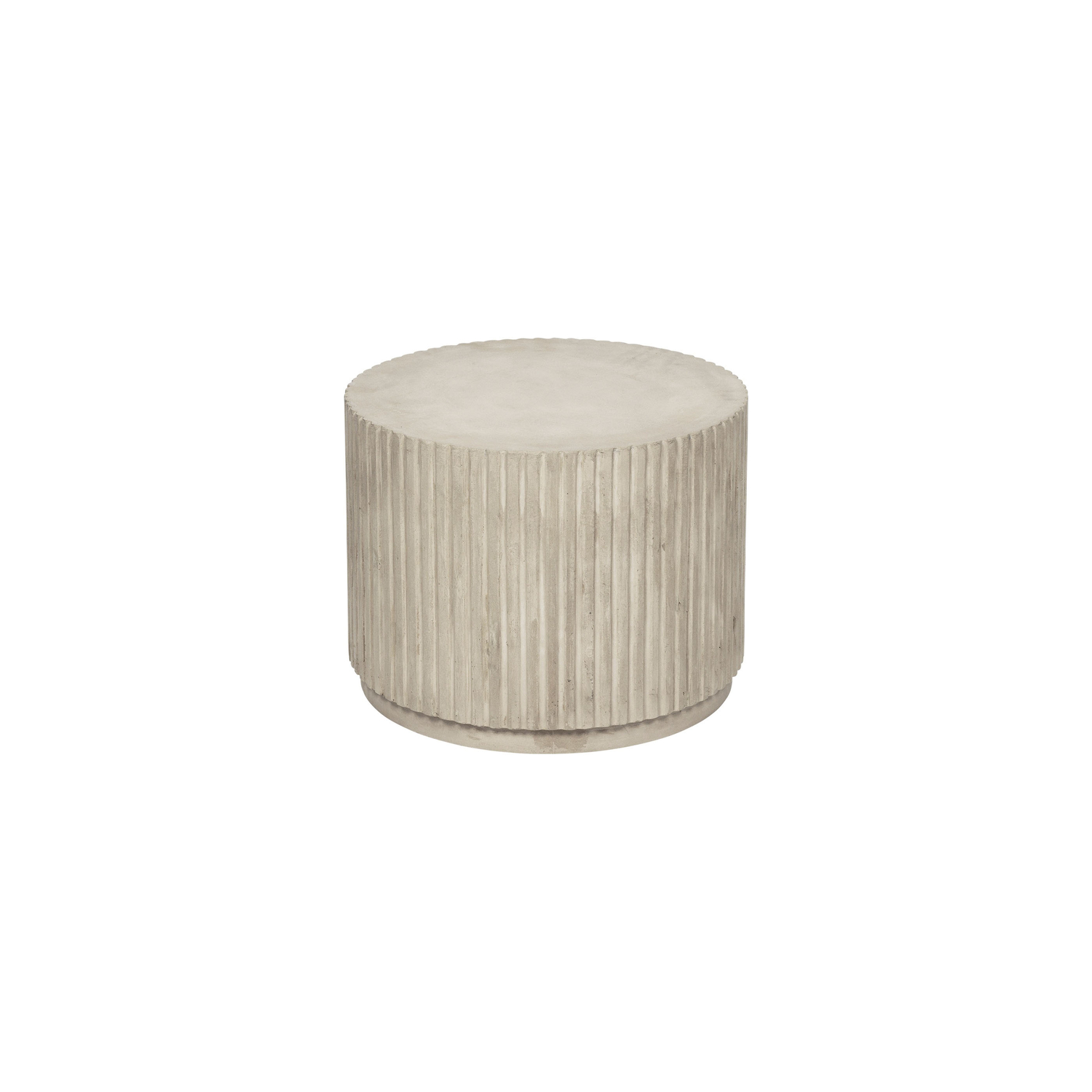 Broste Copenhagen Beige - Coffee Table Rillo - Clay Fiber