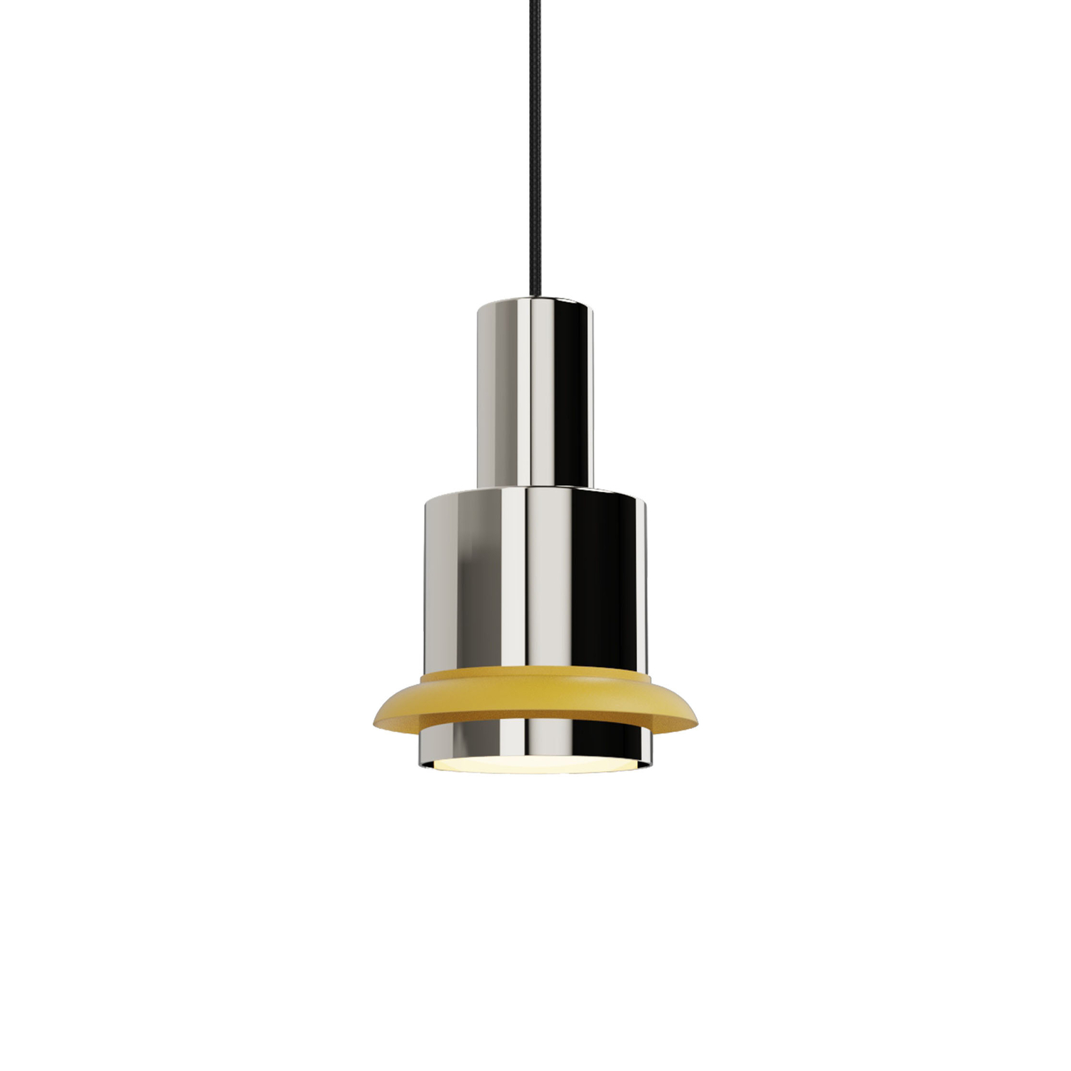 Dcw Éditions Silver - Pendant Chaumont - Steel - Designer Marc Held