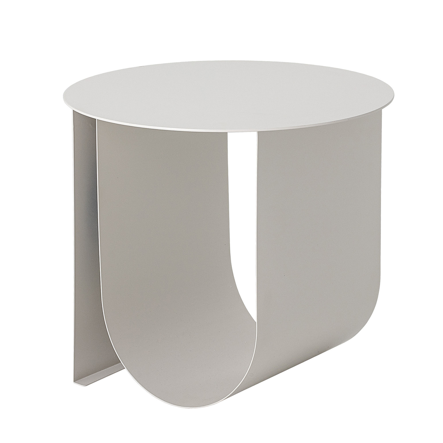 Bloomingville Grigio - Tavolino D'appoggio Table Basse - Ferro Laccato