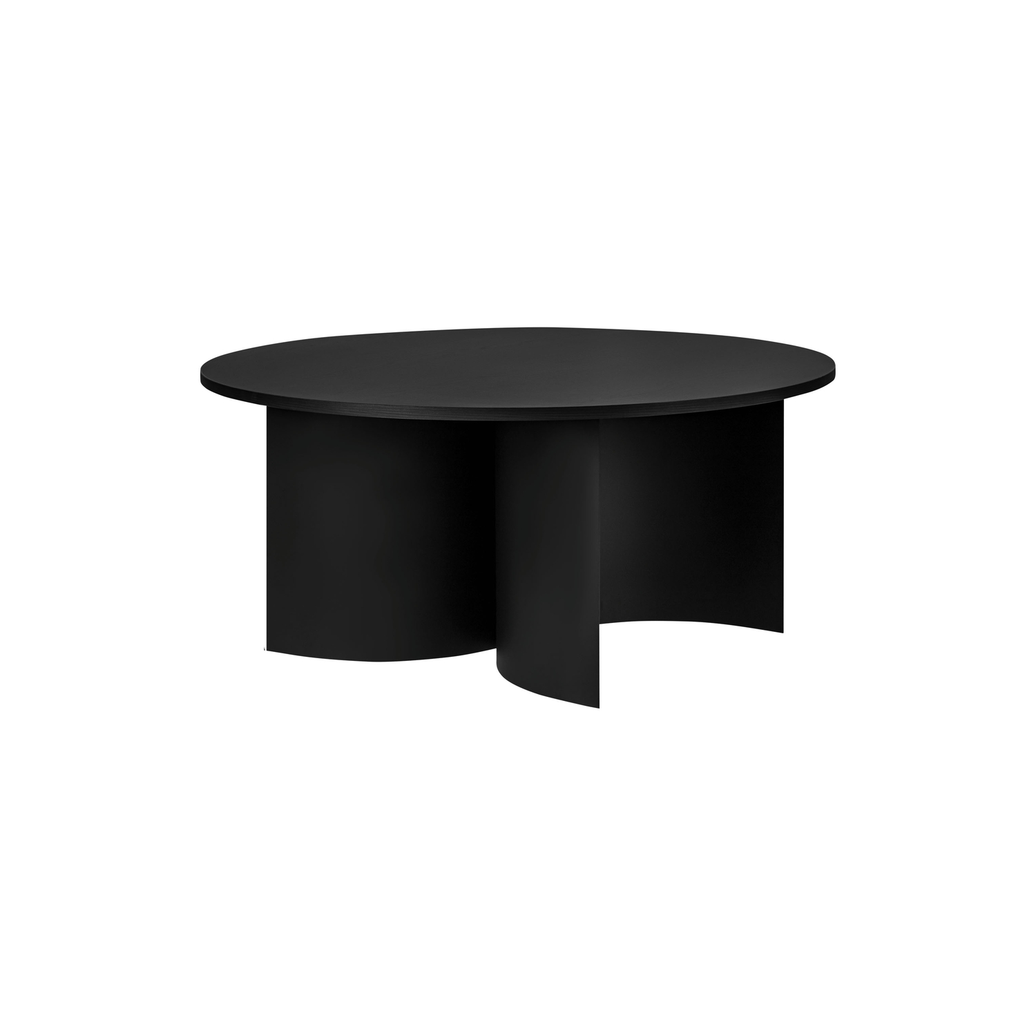 Noo.ma Black Noo. Ma - Coffee Table Gavo - Fsc-Certified Ash Veneered Mdf - Designer Noo. Ma Team