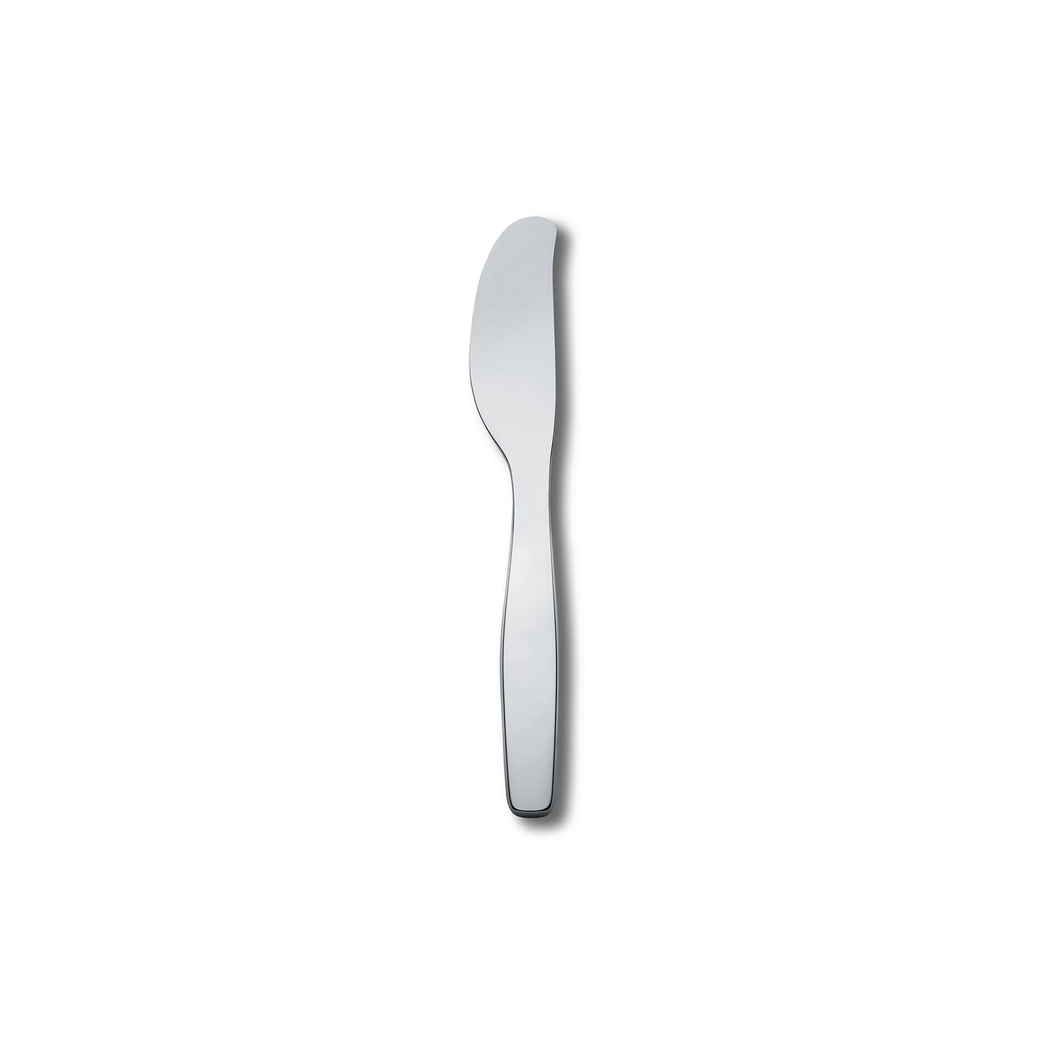 Alessi Grey/Silver - Butter Knife Itsumo - Metal - Stainless Steel - Designer Naoto Fukasawa