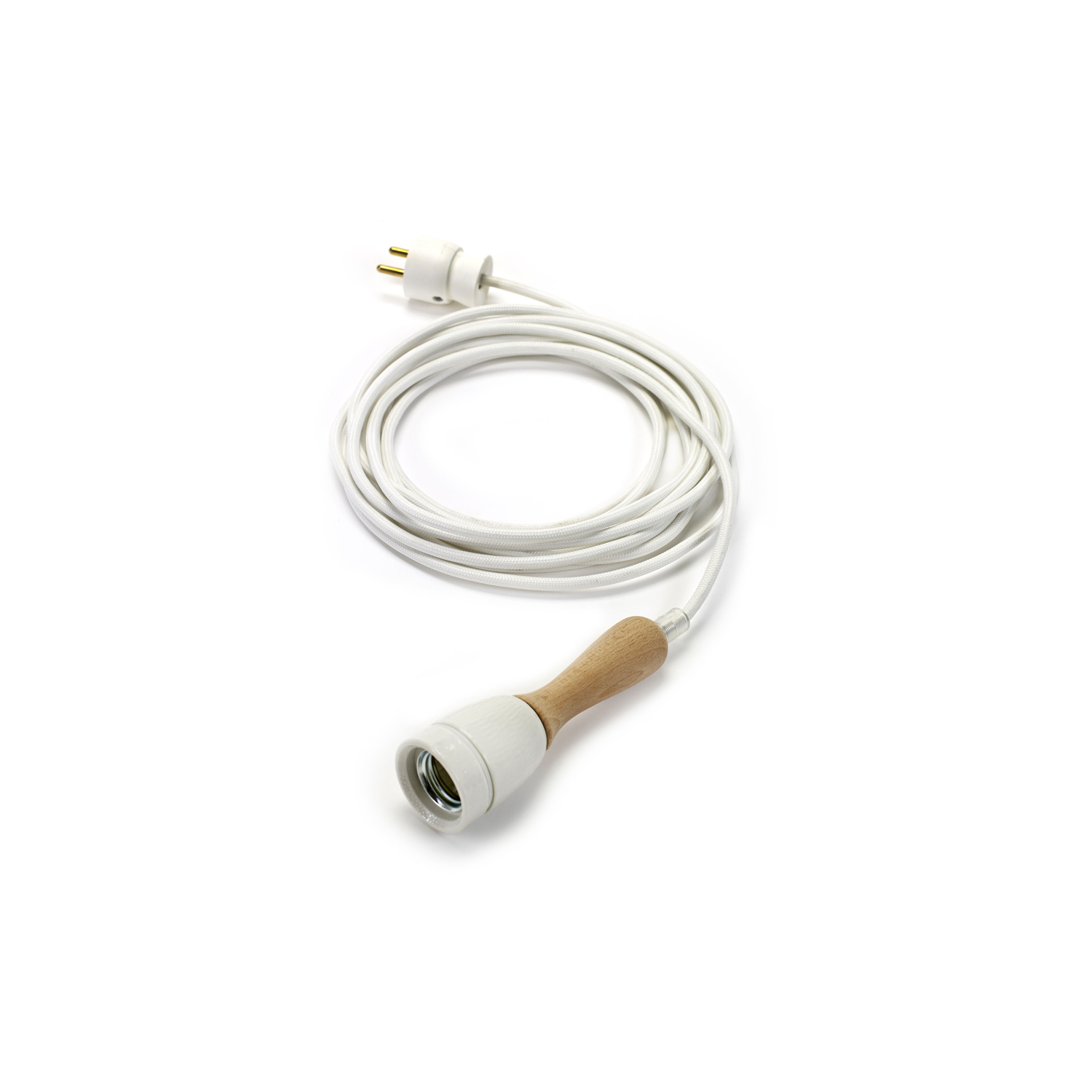 Serax White - Wireless Lamp Studio Simple - Wood - Designer Studio Simple