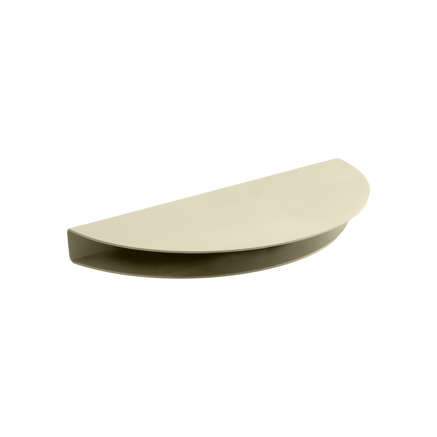 Moebe - Shelf Half Moon - Beige - Steel