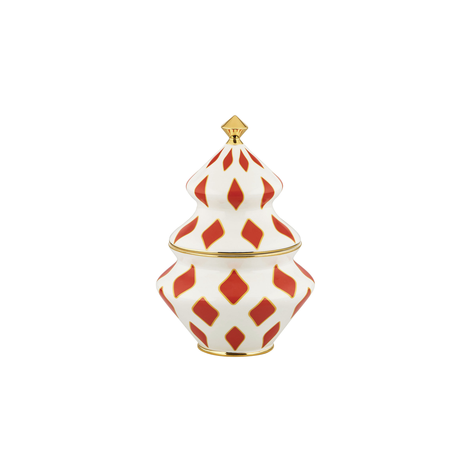 Alessi - Bonbonniere Delight - Rot - Porzellan - Designer Nika Zupanc