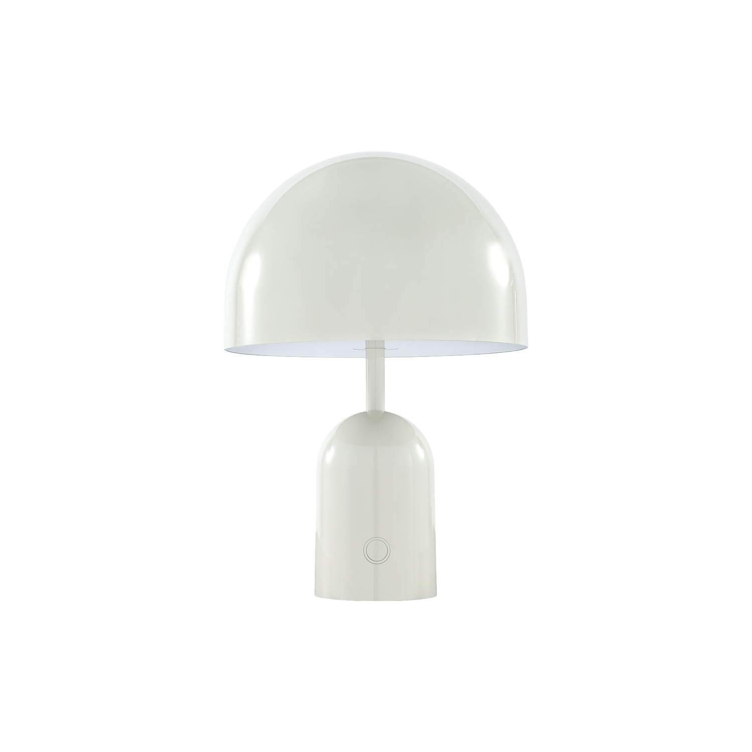 Tom Dixon - Lampe sans fil rechargeable Bell - Blanc - ABS - Designer Tom Dixon