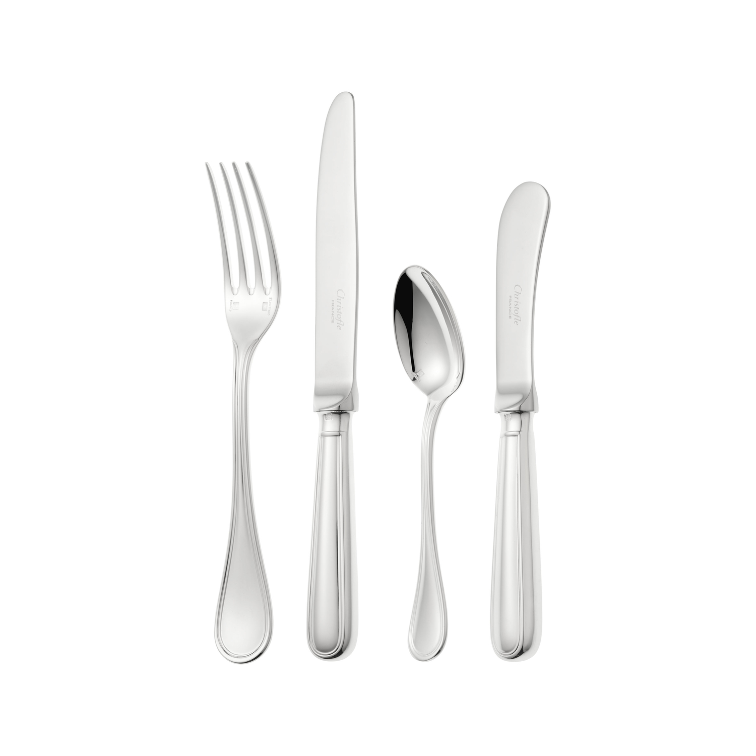 Christofle Silver - Cutlery Set Albi - Metal - Y Metal