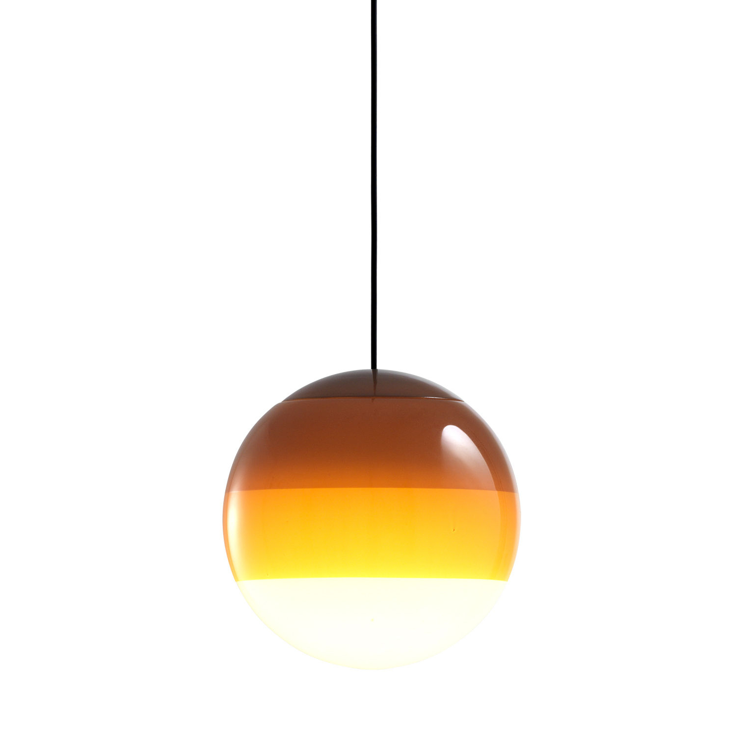 Marset Orange - Pendant Dipping - Blown Glass - Designer Jordi Canudas