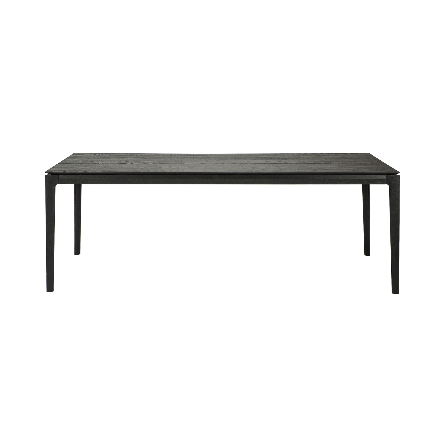 Ethnicraft Black - Rectangular Table Bok - Tinted Oak Wood - Designer Alain Van Havre