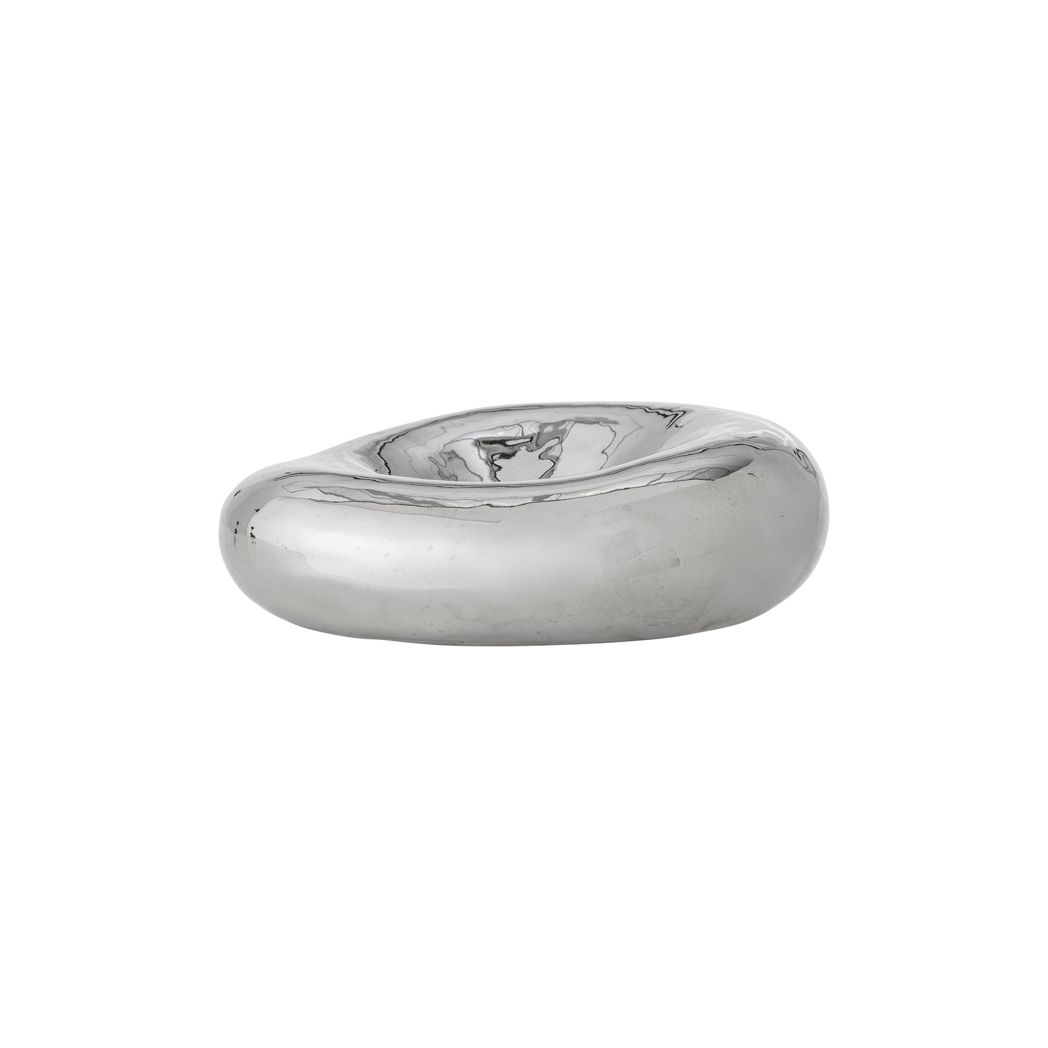 Bloomingville Shine Schale, Silber, Steingut - Image 6