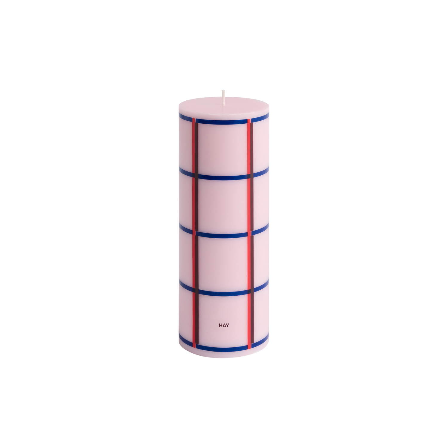 Hay - Block Candle Column - Multicoloured - Stearin