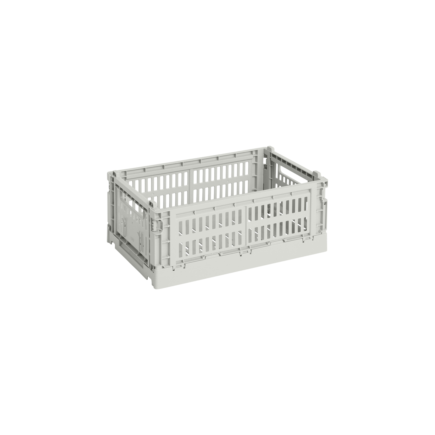 Hay Grey - Basket Colour Crate - Recycled Polypropylene - Designer Studio