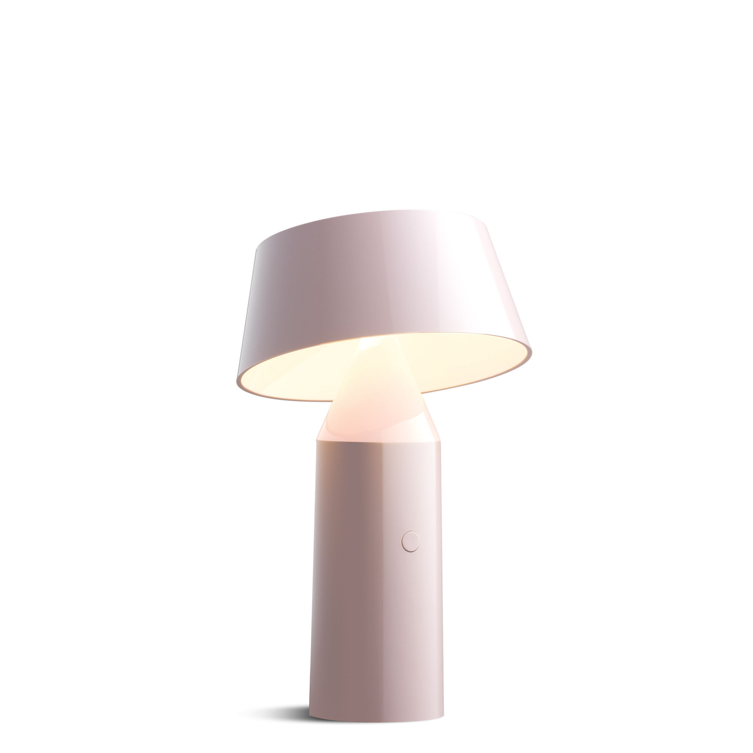 Marset Pink - Wireless Rechargeable Lamp Bicoca - Polycarbonate - Designer Christophe Mathieu