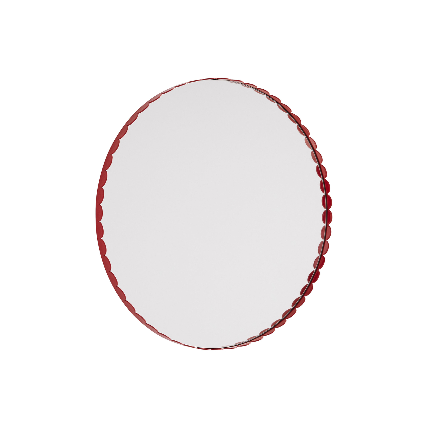Hay Rouge - Miroir Mural Arcs - Acier - Designer Muller Van Severen