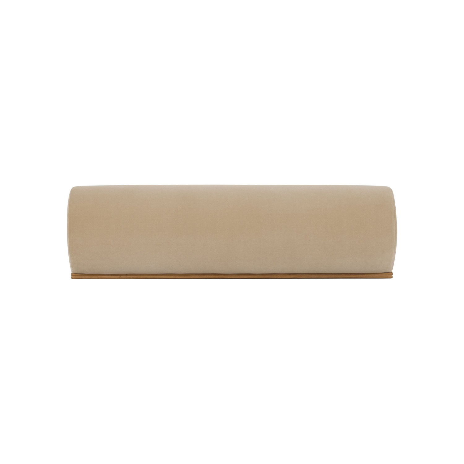 Lelièvre Paris Beige - Padded Bench Jeux De Salon - Natural Wood - Ashwood - Designer José Lévy