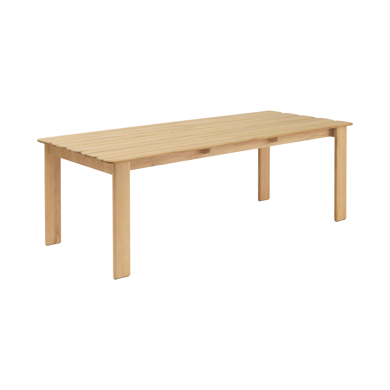Muuto Light - Rectangular Table Assemble - Natural Wood - Fsc-Certified Teak - Designer Anderssen & Voll
