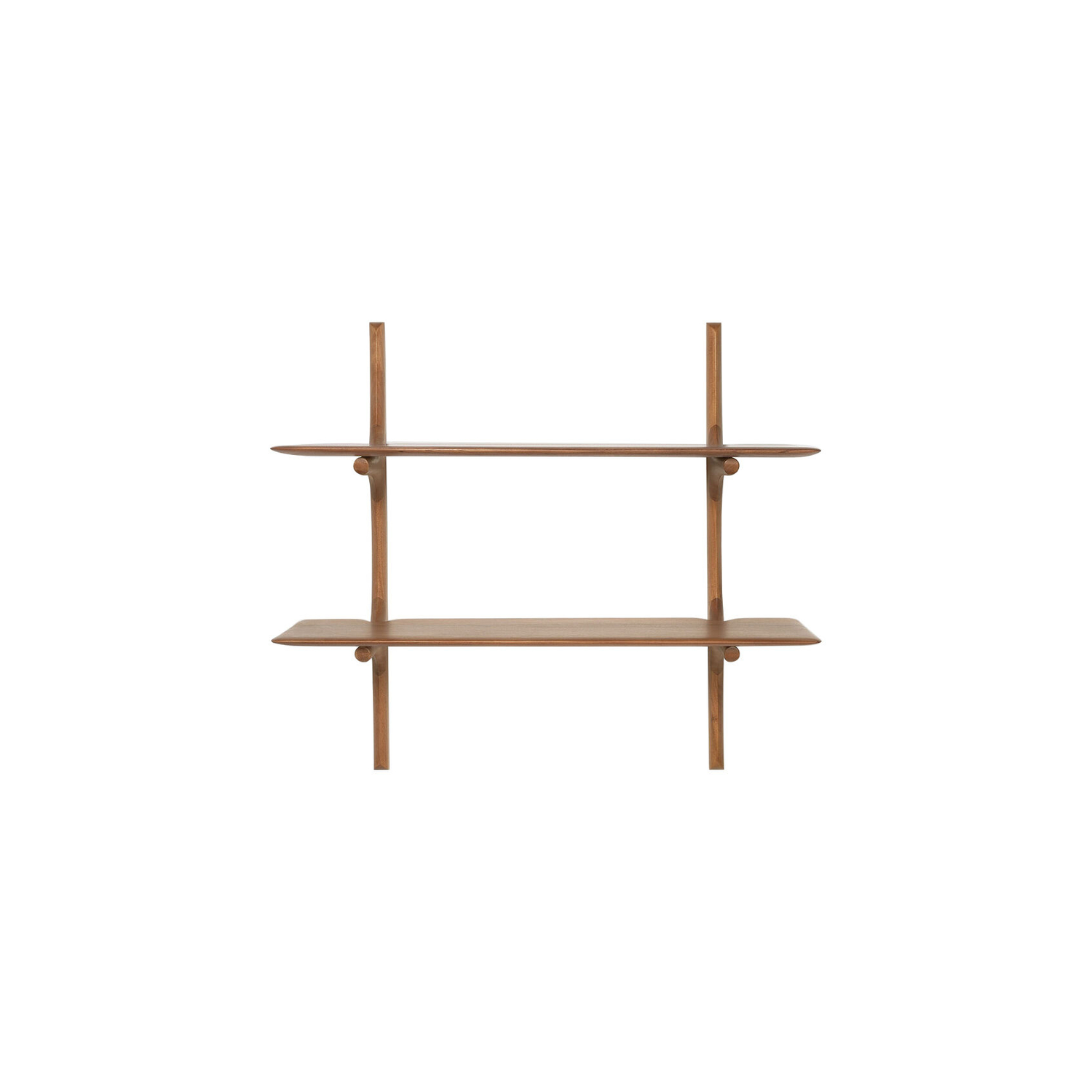 Ethnicraft - Shelf Pi - Natural Wood - Solid Mahogany - Designer Alain Van Havre