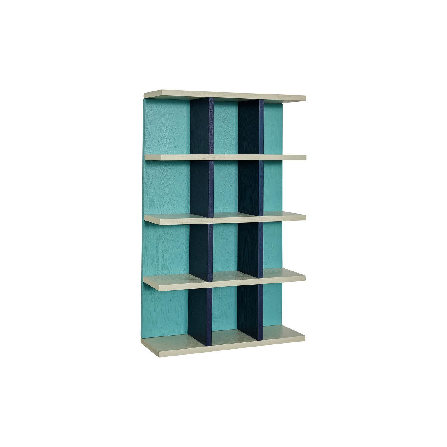 Hübsch Blue - Wall Shelf Galaxy - Ash Veneer