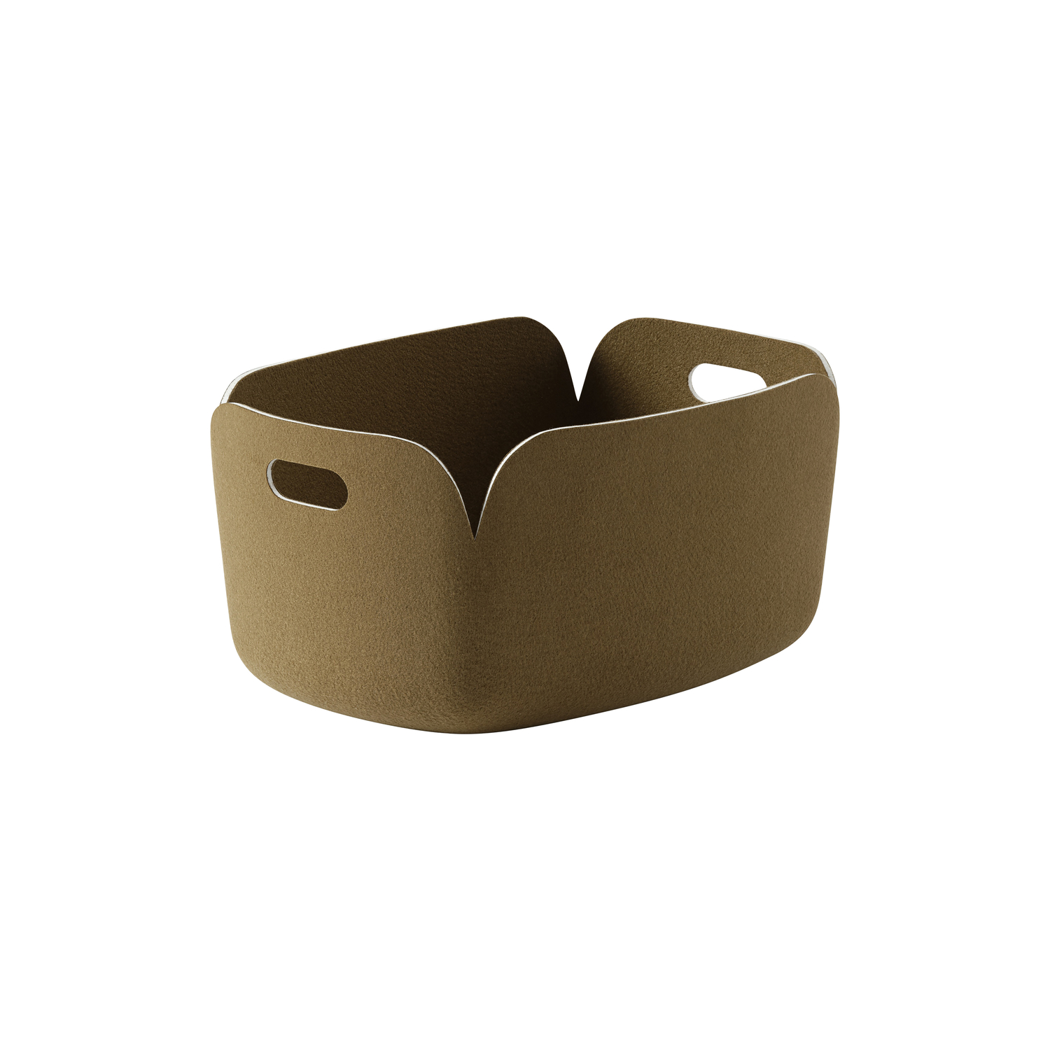 Muuto Green - Basket Restore - Recycled Felt - Designer Mika Tolvanen