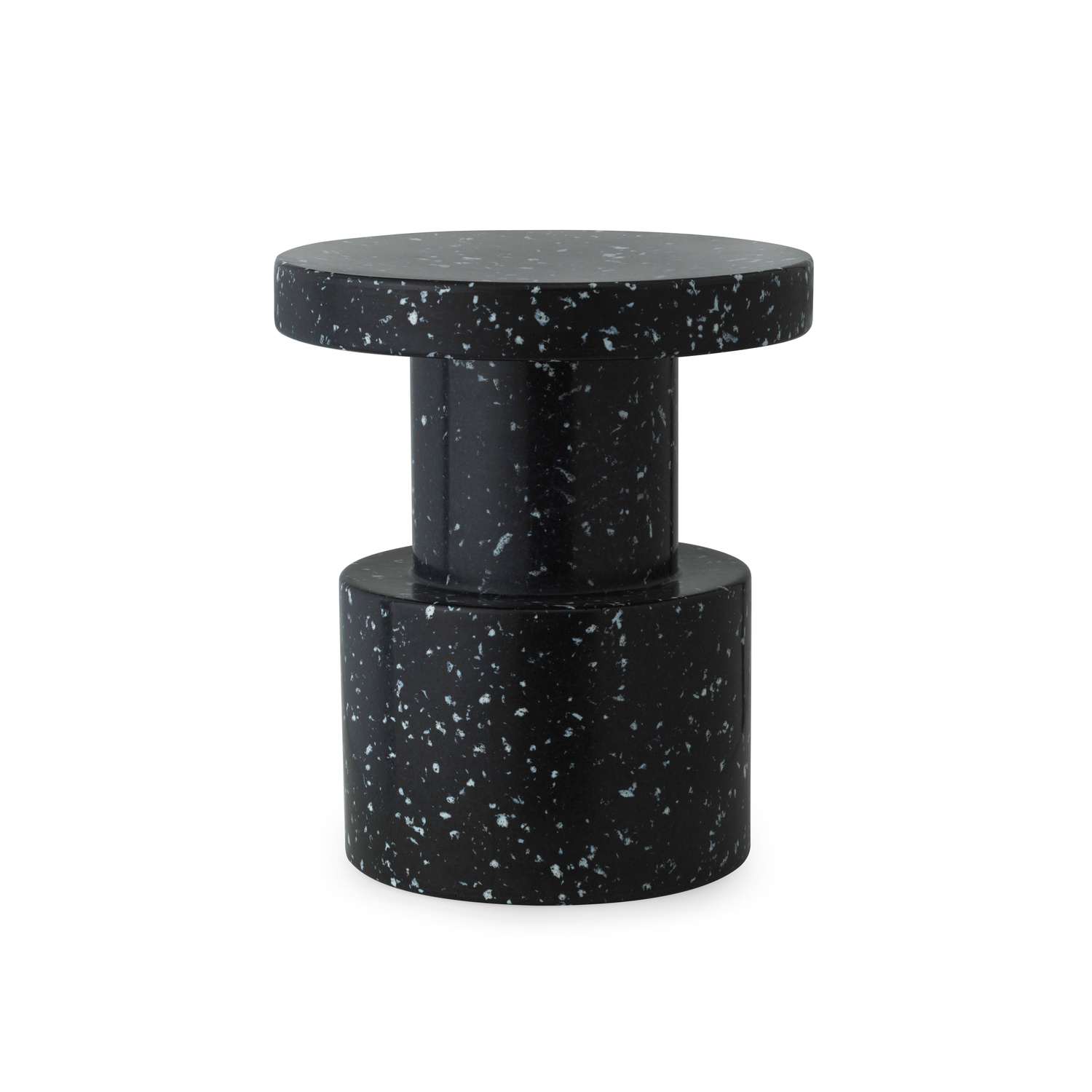 Normann Copenhagen Black - Stool Bit - Recycle Polyethylene - Designer Simon Legald