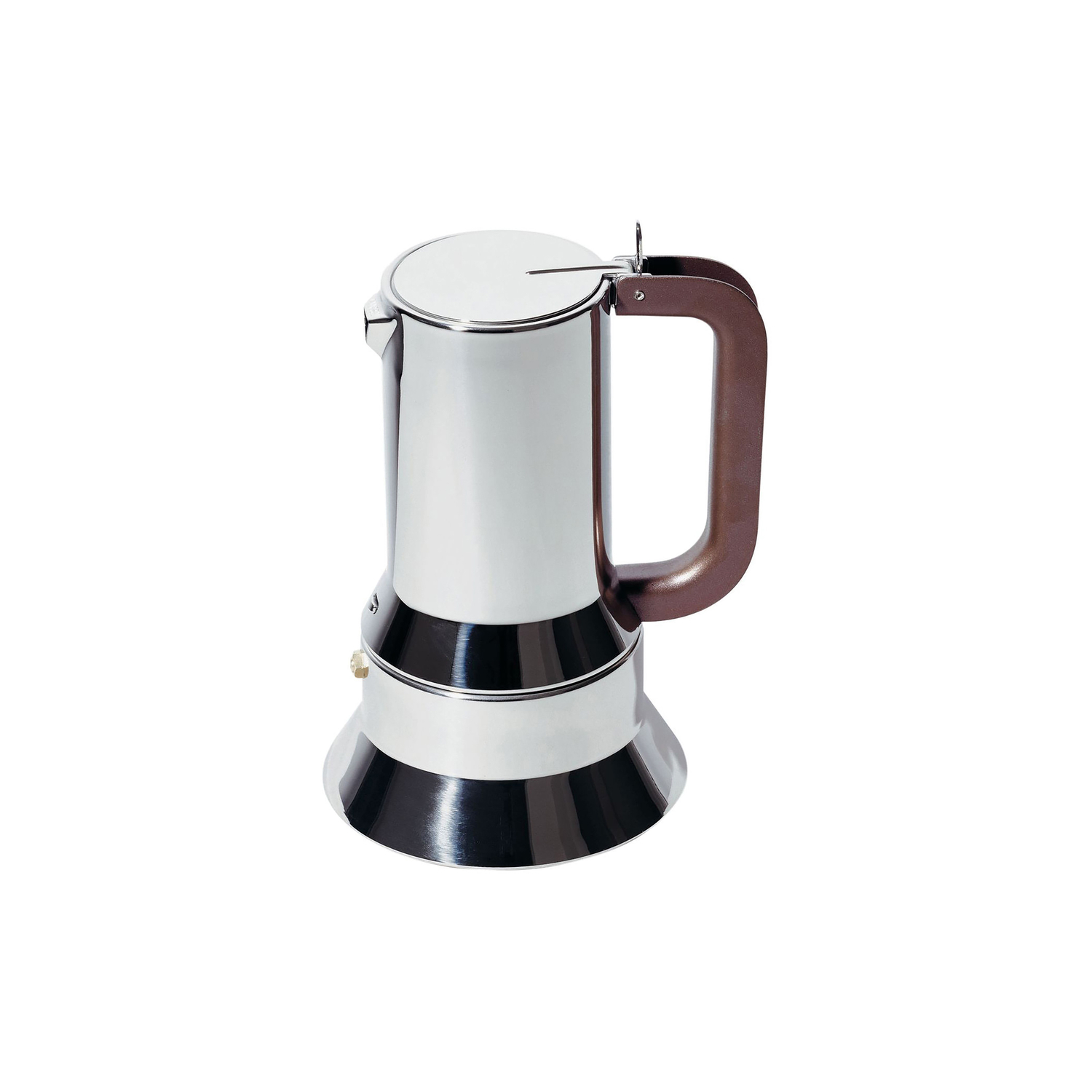 Alessi - Italian Espresso Maker 9090 - Metal - Stainless Steel - Designer Richard Sapper