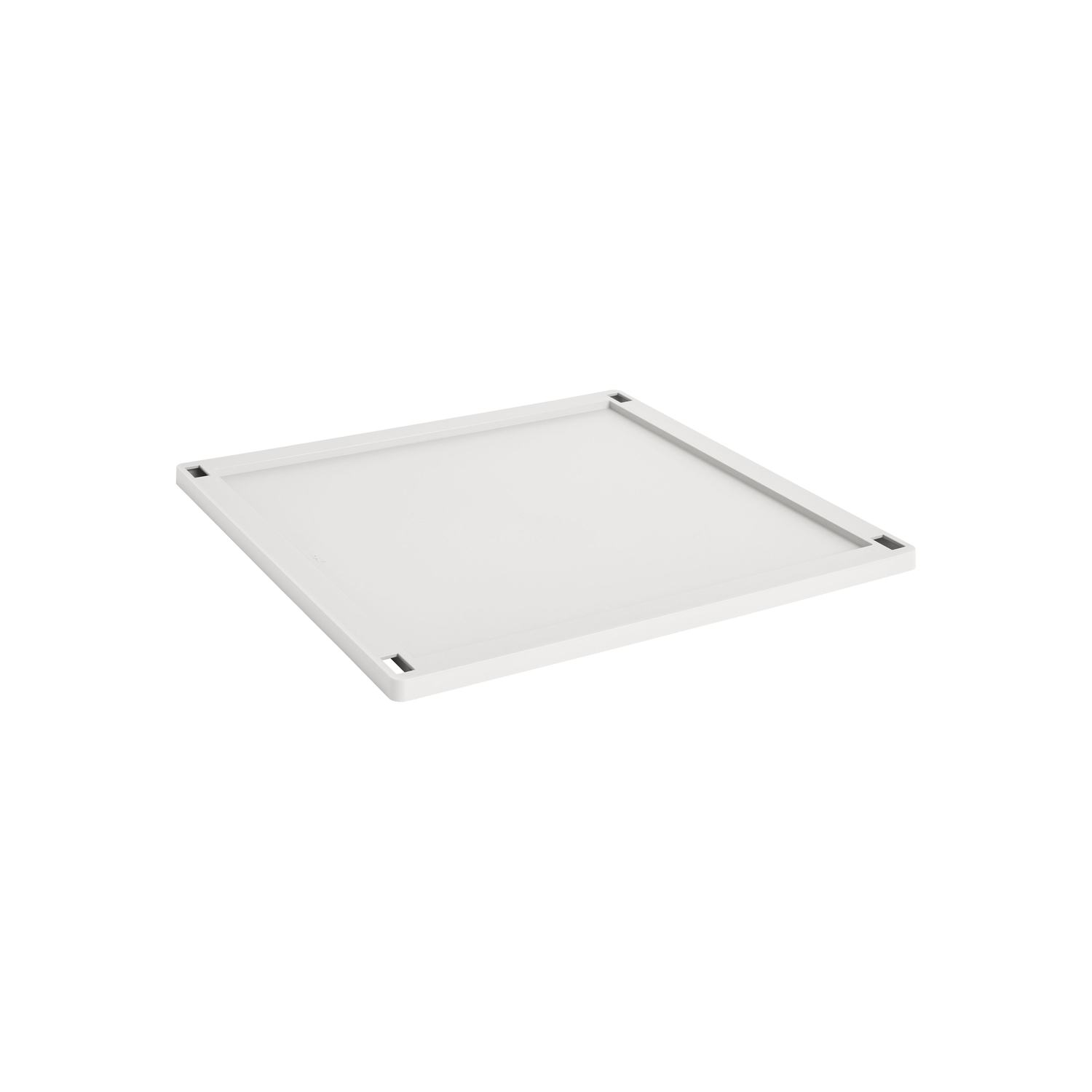 Hay White - Lid Colour Crate - Recycled Polypropylene - Designer Studio