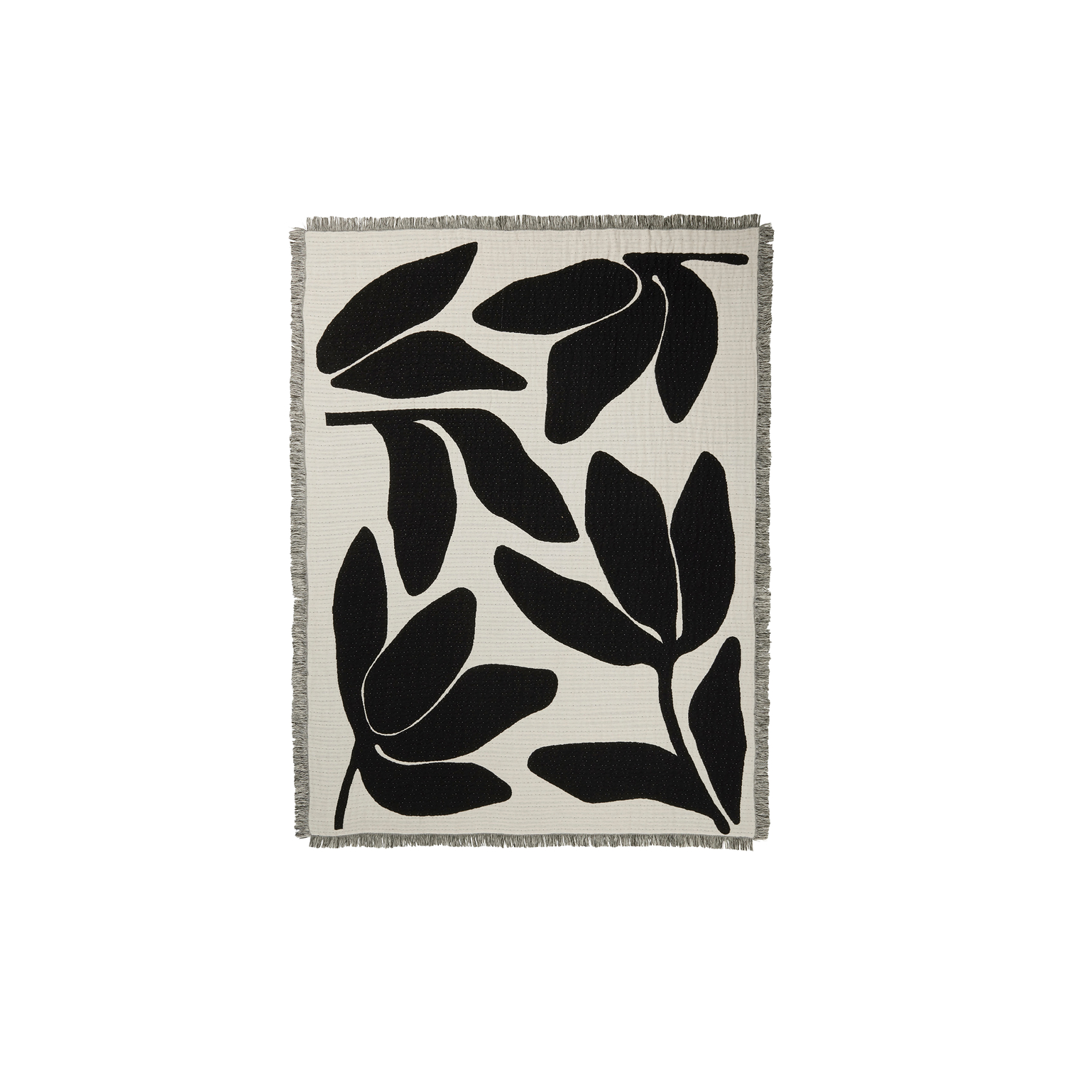 Broste Copenhagen Black - Plaid Herbert - Cotton