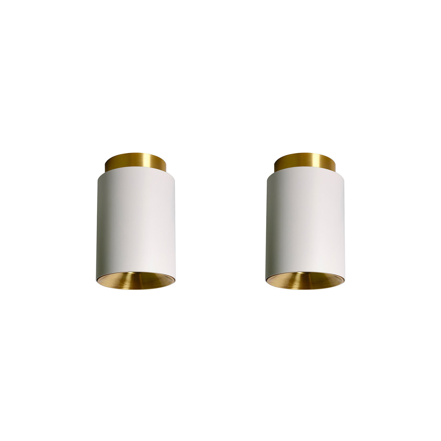 Dcw Éditions White - Promo Pack Tobo - Brass - Designer Marco Ferreri